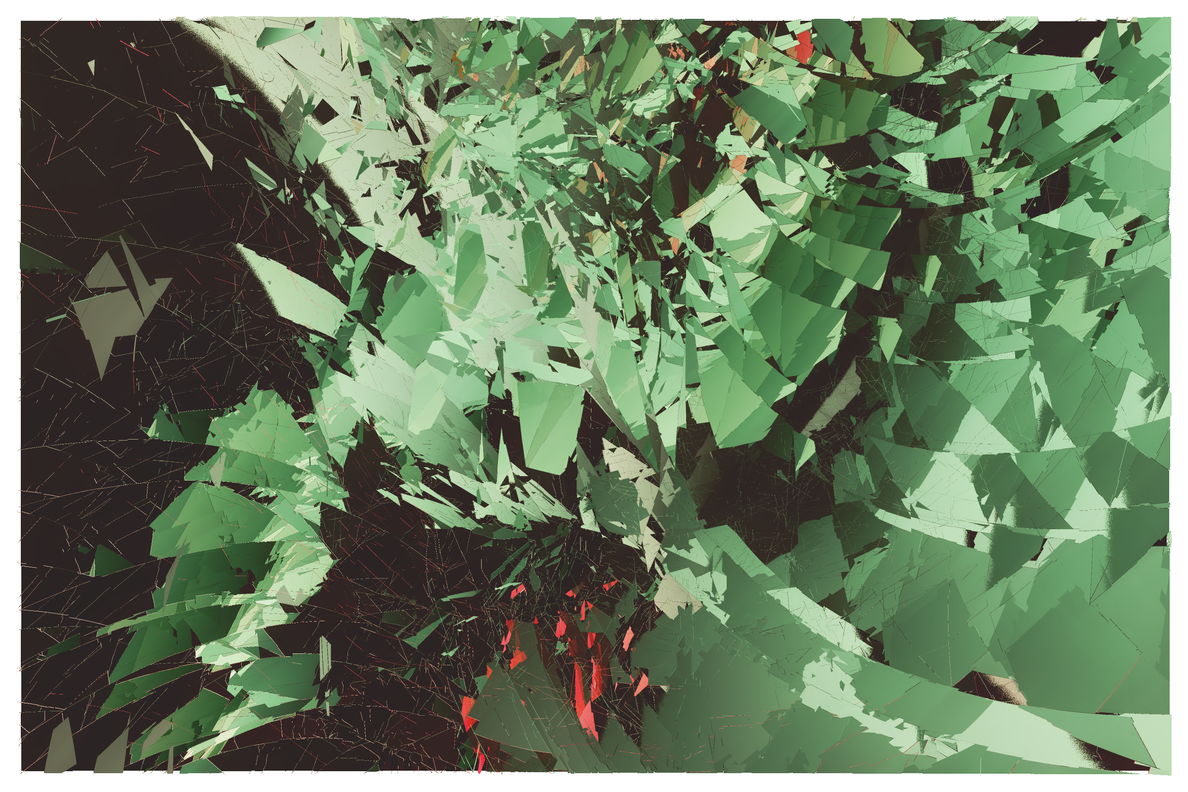 Art Blocks - Art Blocks v2 - Erratic #346 - NFT # 362000346