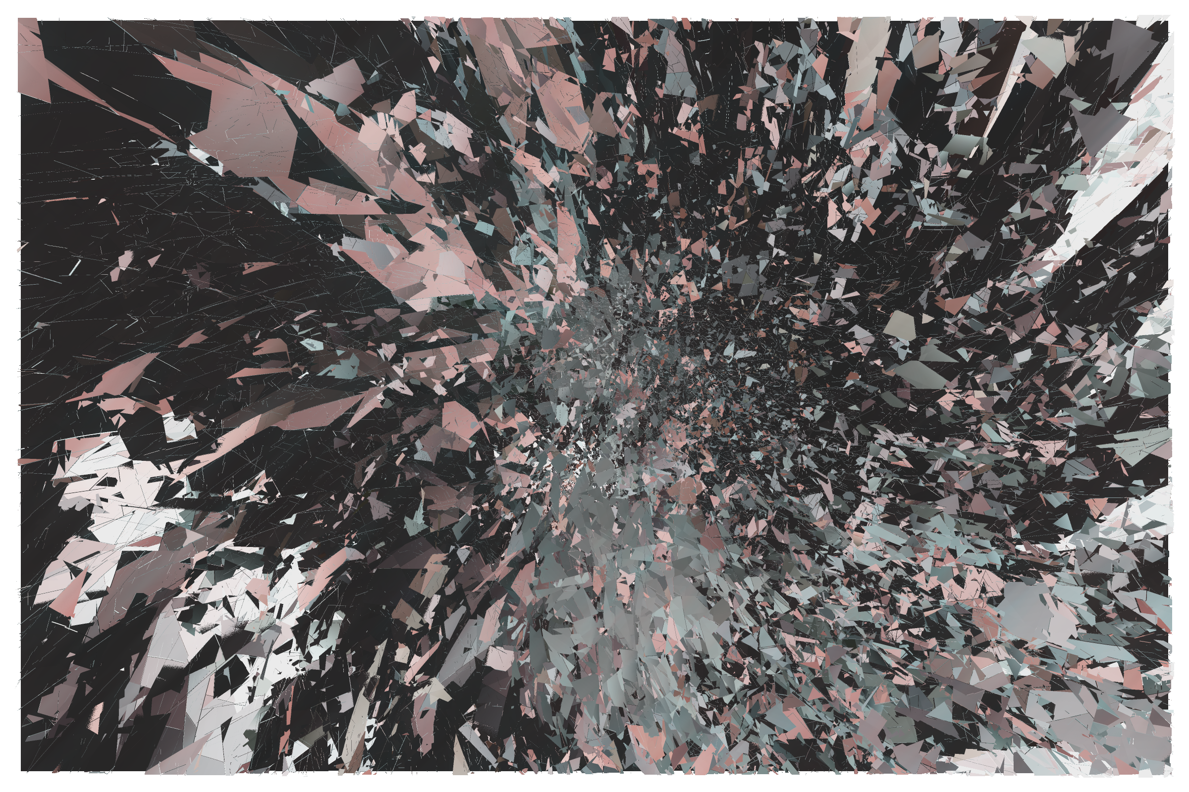 Art Blocks - Art Blocks v2 - Erratic #347 - NFT # 362000347