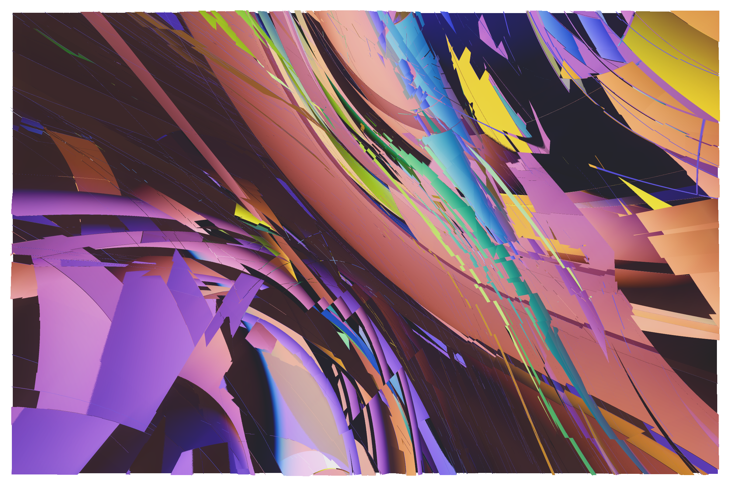 Art Blocks - Art Blocks v2 - Erratic #348 - NFT # 362000348