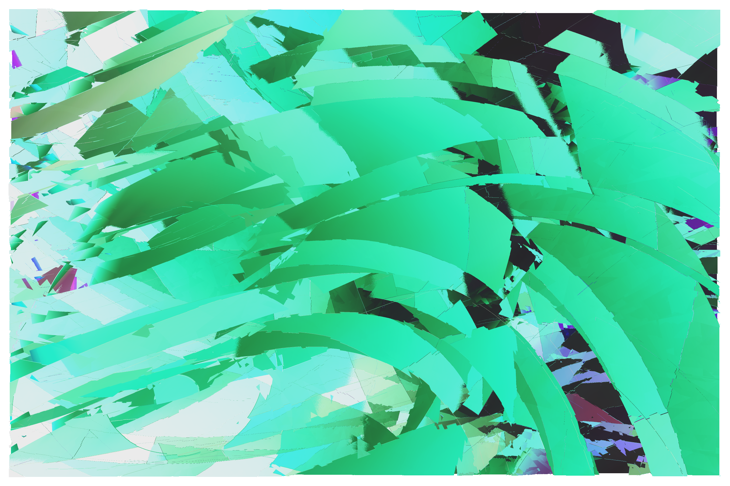 Art Blocks - Art Blocks v2 - Erratic #350 - NFT # 362000350