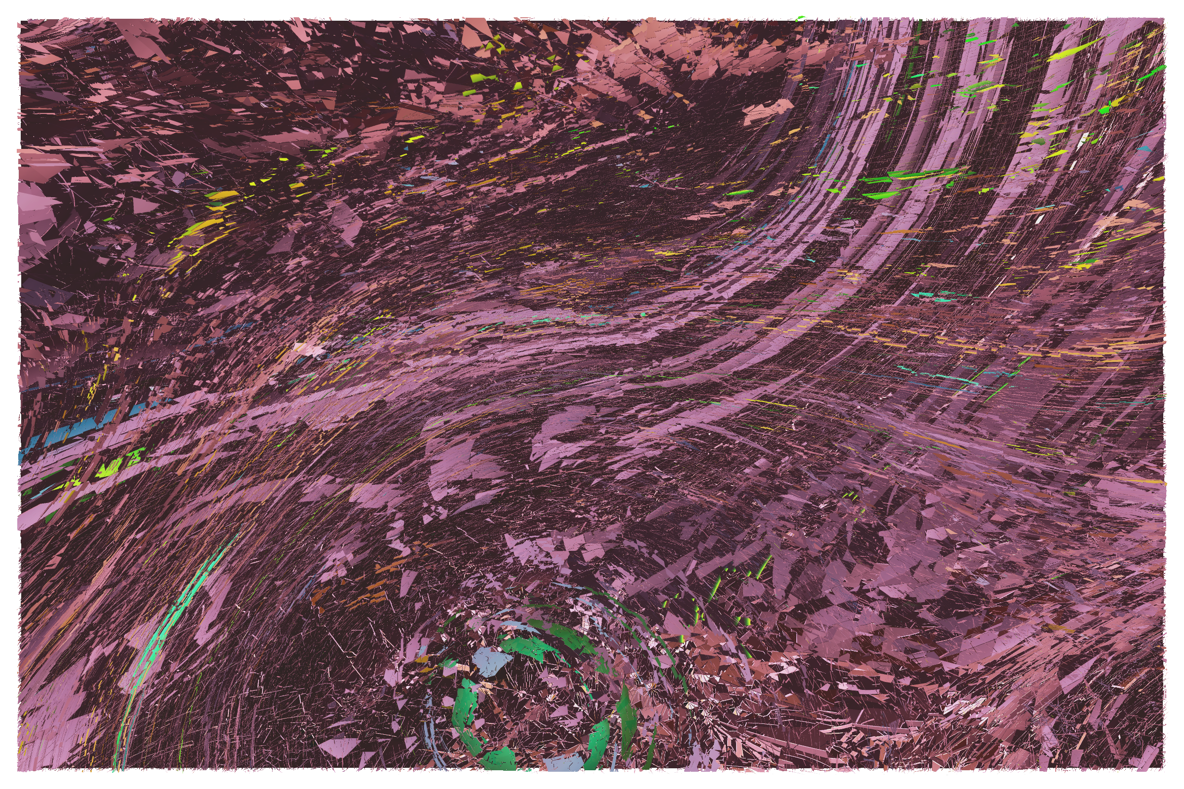 Art Blocks - Art Blocks v2 - Erratic #351 - NFT # 362000351