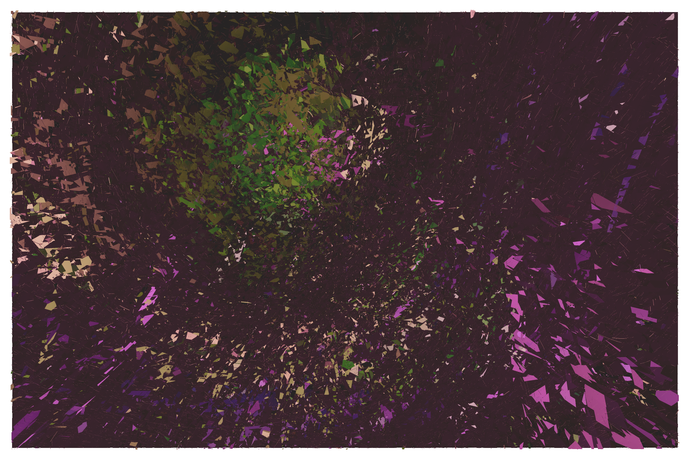 Art Blocks - Art Blocks v2 - Erratic #353 - NFT # 362000353