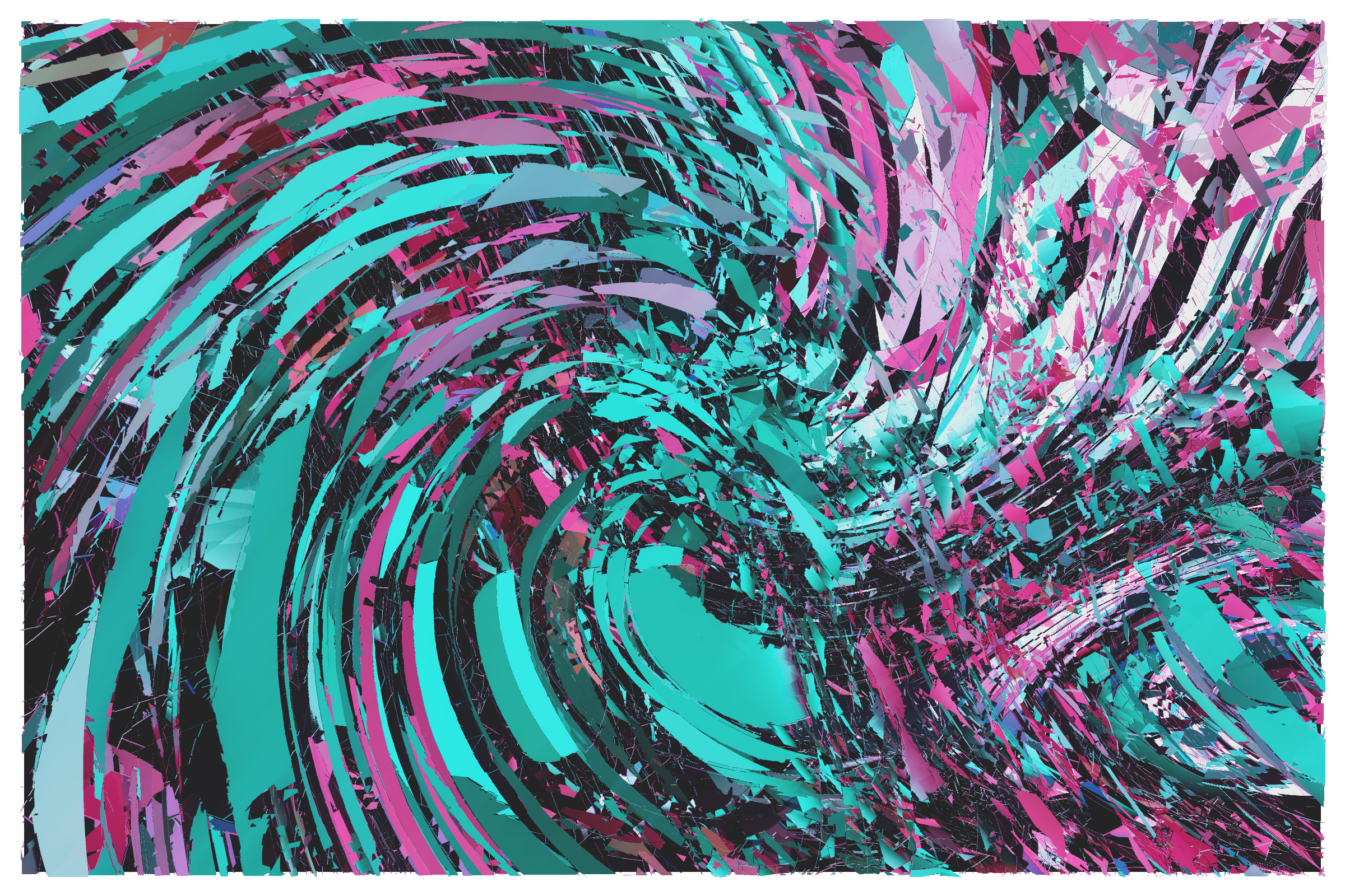 Art Blocks - Art Blocks v2 - Erratic #360 - NFT # 362000360