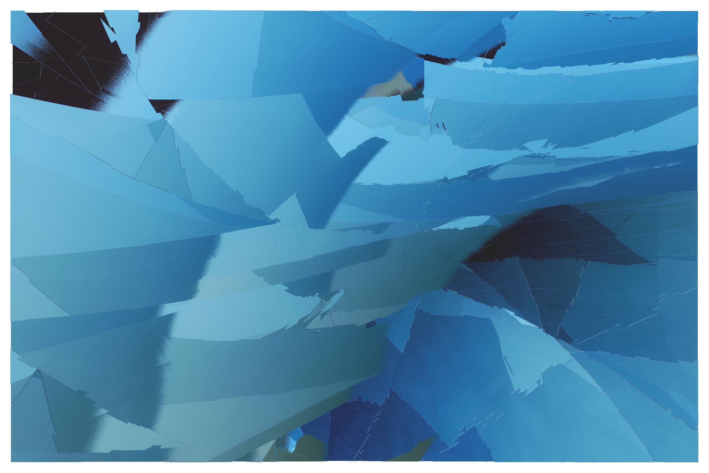 Art Blocks - Art Blocks v2 - Erratic #364 - NFT # 362000364