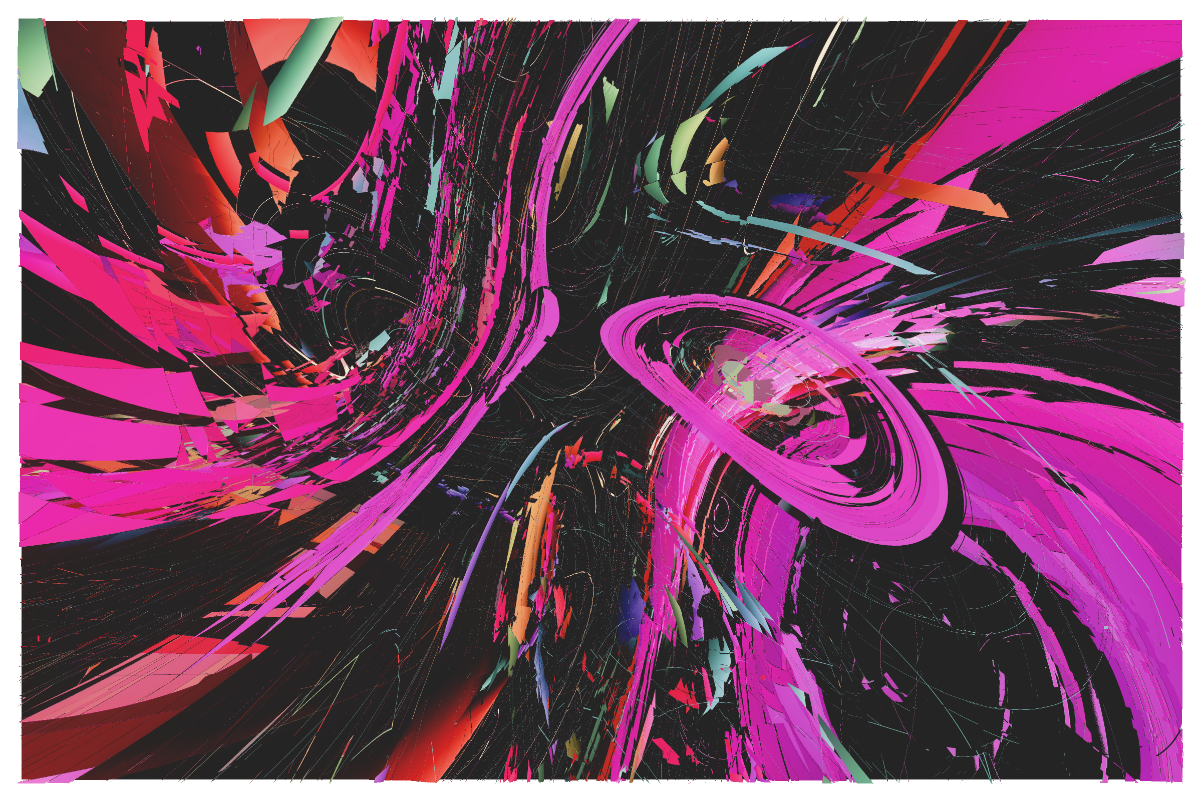 Art Blocks - Art Blocks v2 - Erratic #365 - NFT # 362000365