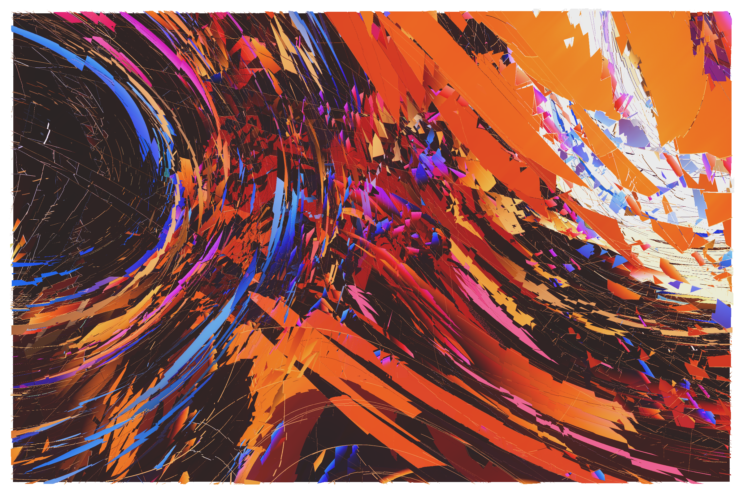 Art Blocks - Art Blocks v2 - Erratic #368 - NFT # 362000368