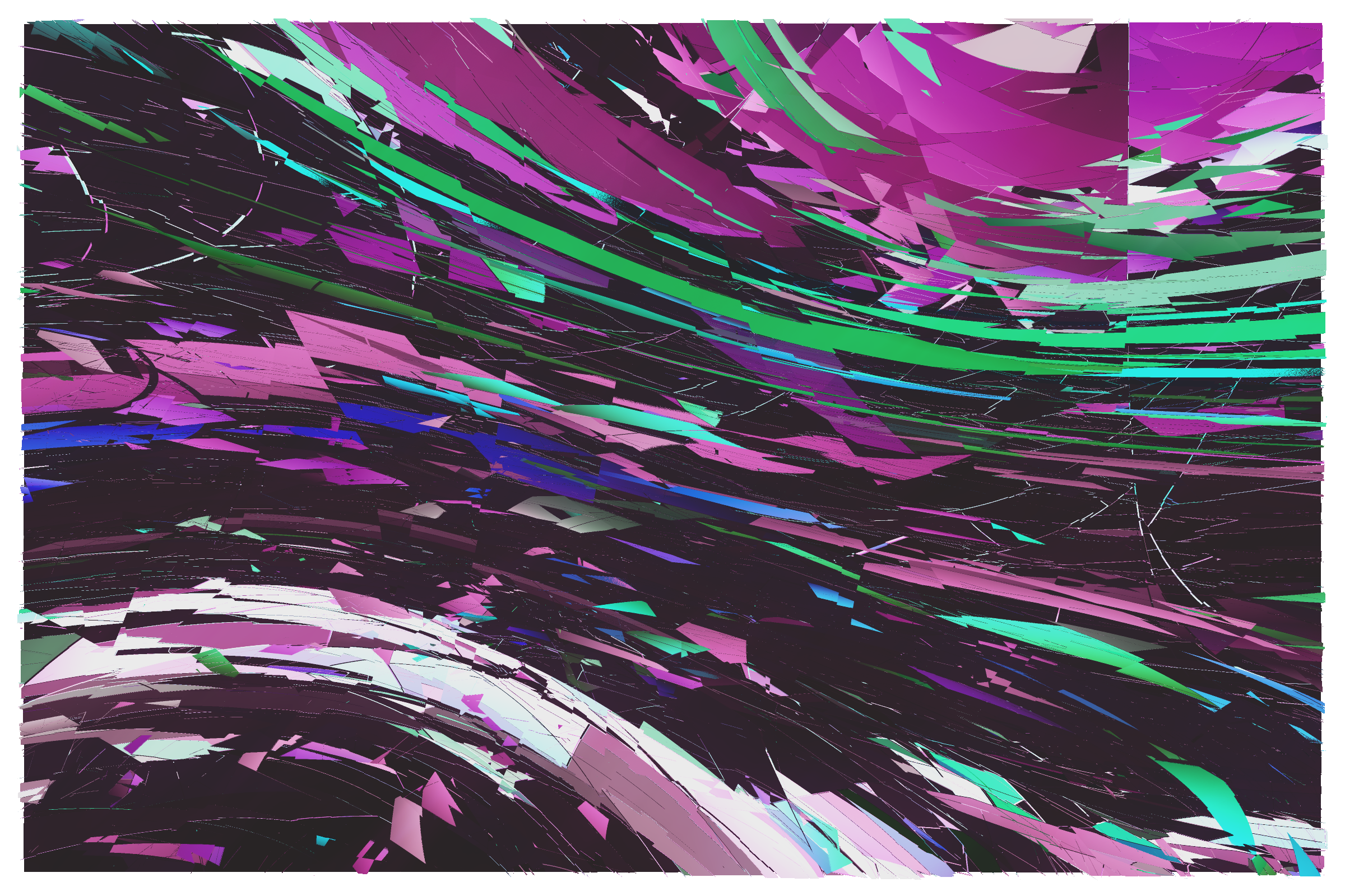 Art Blocks - Art Blocks v2 - Erratic #369 - NFT # 362000369