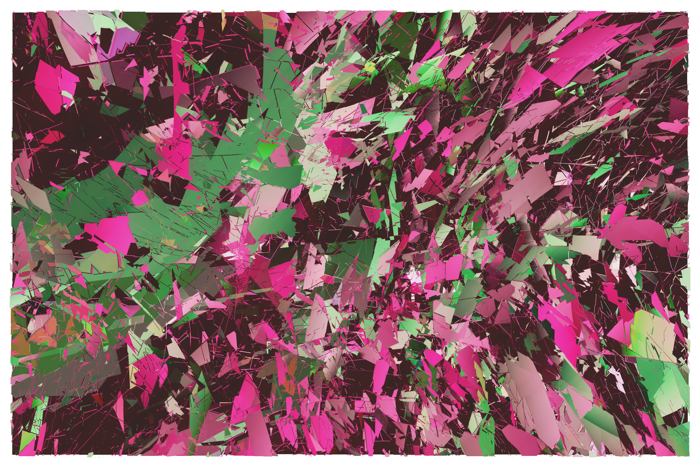 Art Blocks - Art Blocks v2 - Erratic #377 - NFT # 362000377