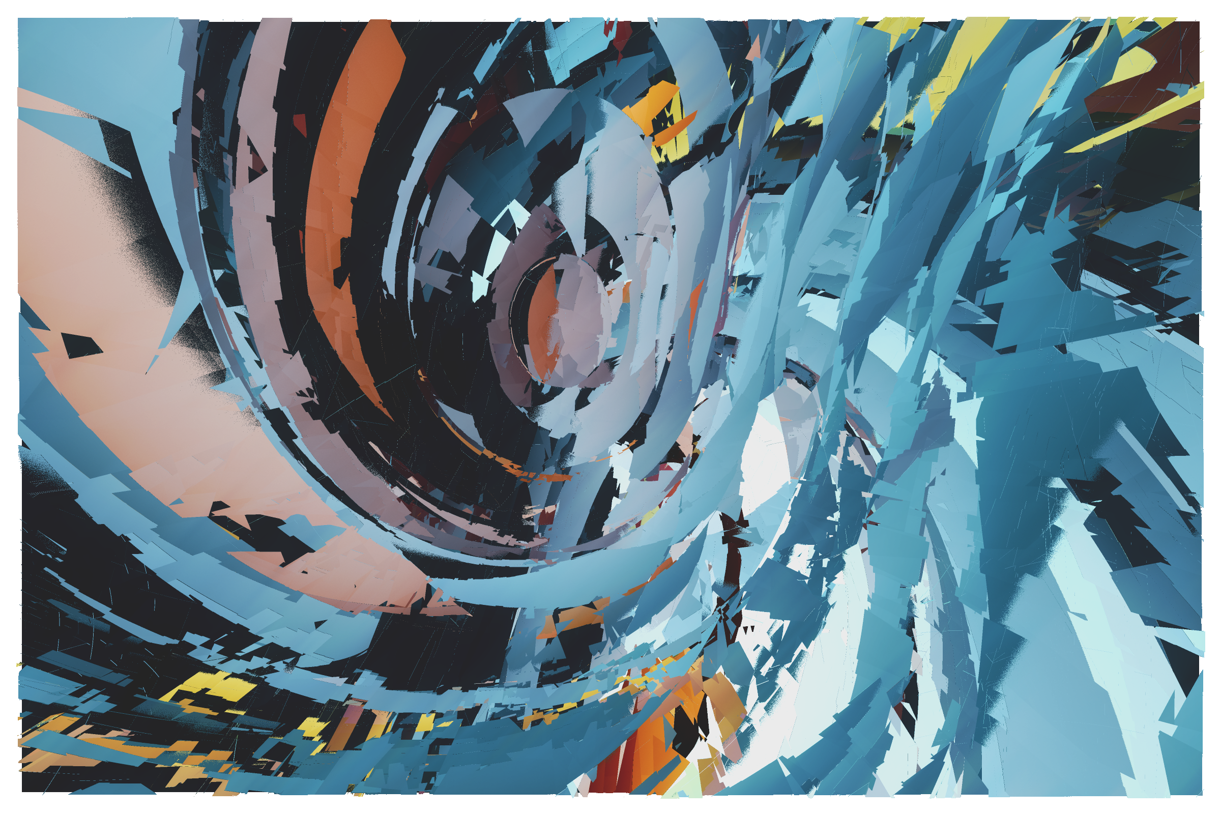 Art Blocks - Art Blocks v2 - Erratic #379 - NFT # 362000379