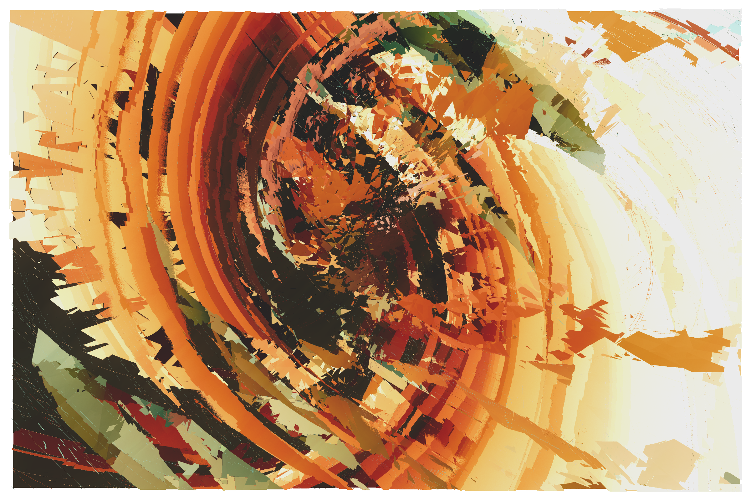 Art Blocks - Art Blocks v2 - Erratic #380 - NFT # 362000380