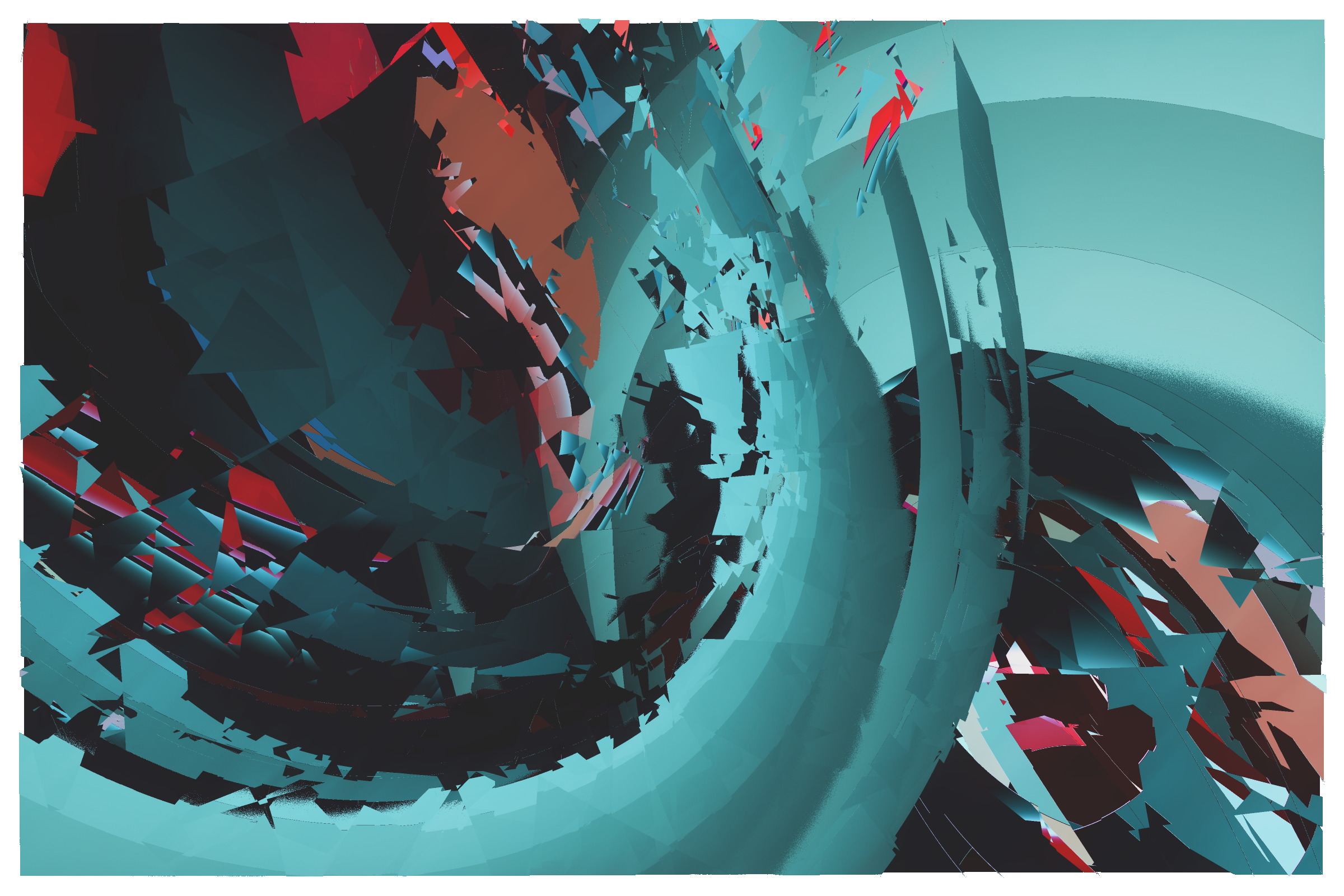 Art Blocks - Art Blocks v2 - Erratic #383 - NFT # 362000383