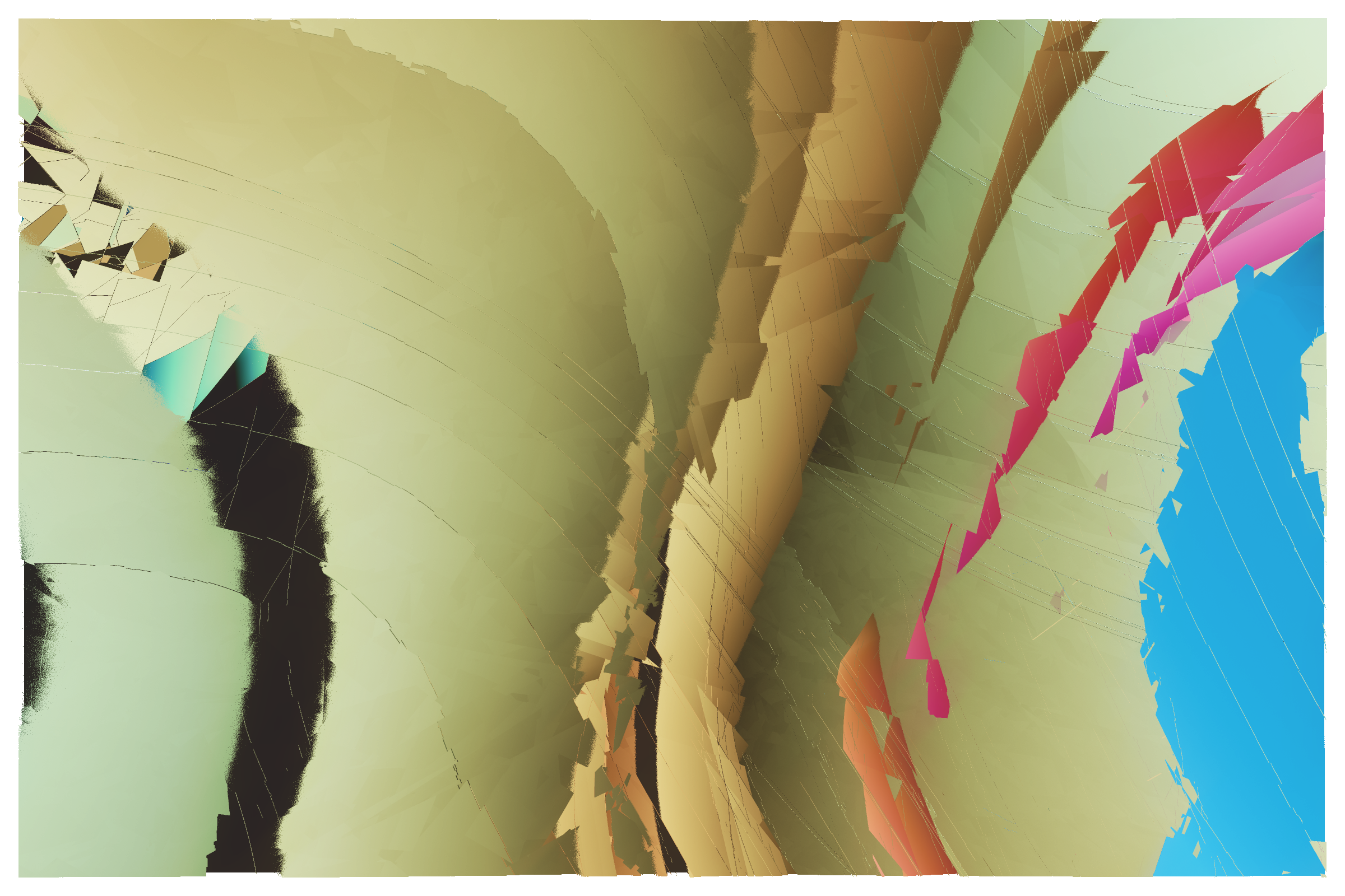 Art Blocks - Art Blocks v2 - Erratic #392 - NFT # 362000392