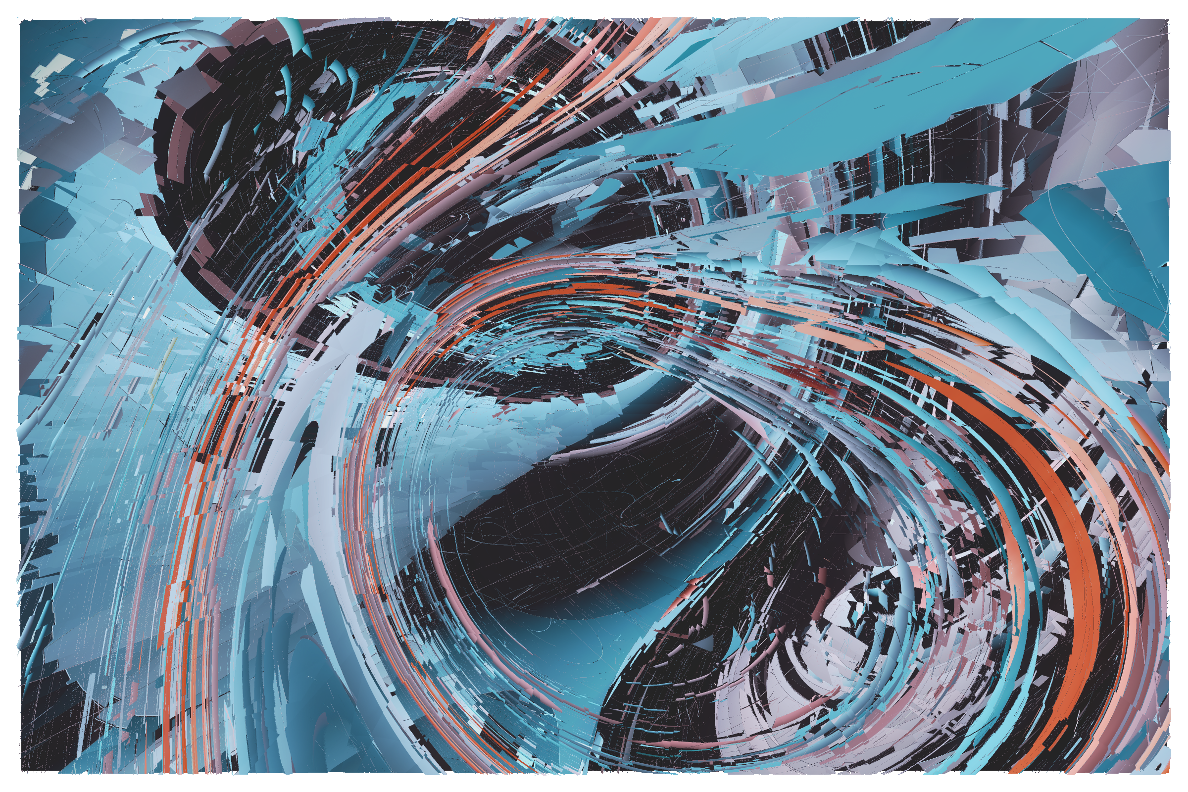 Art Blocks - Art Blocks v2 - Erratic #396 - NFT # 362000396