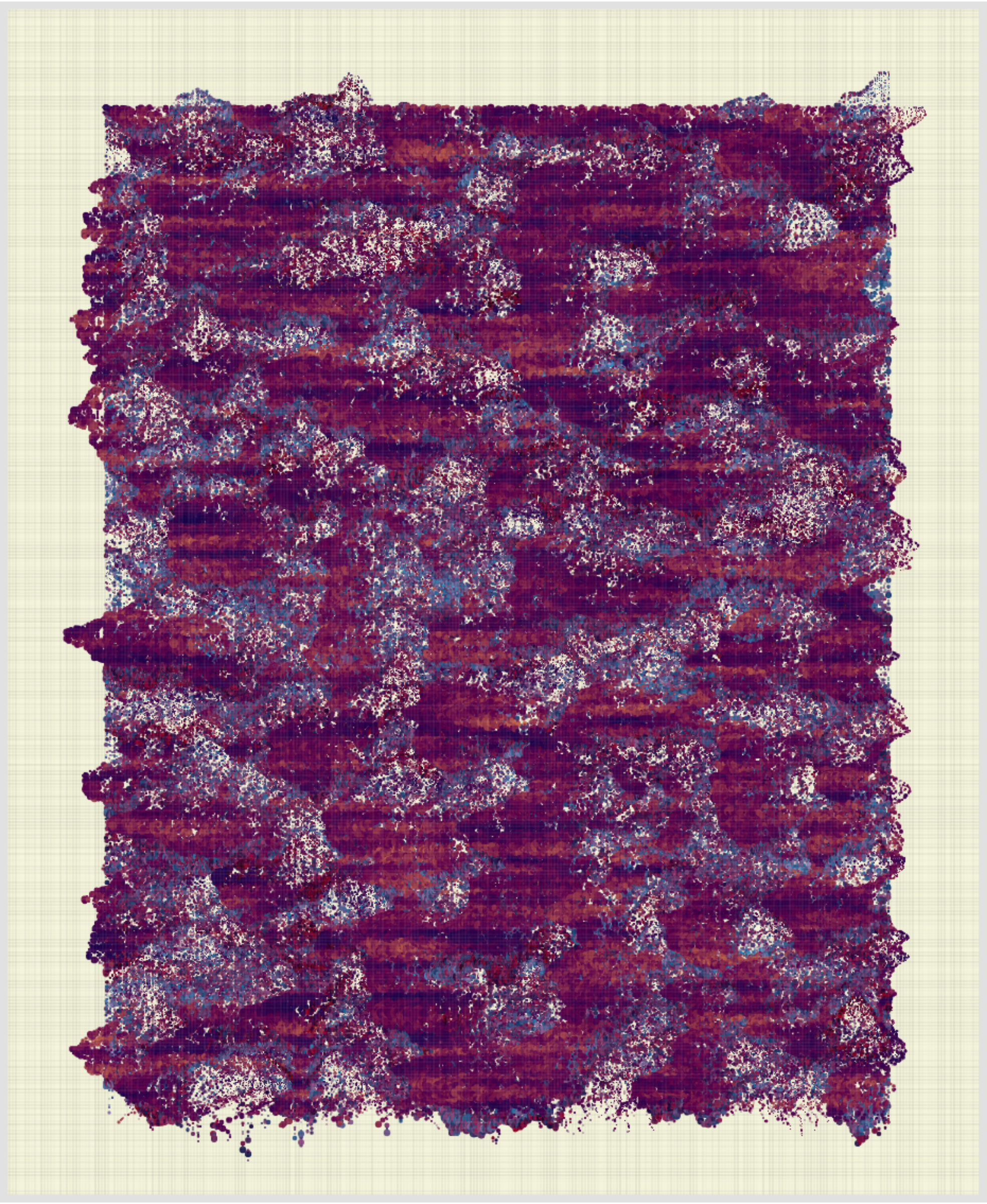 Stains on a Canvas #157