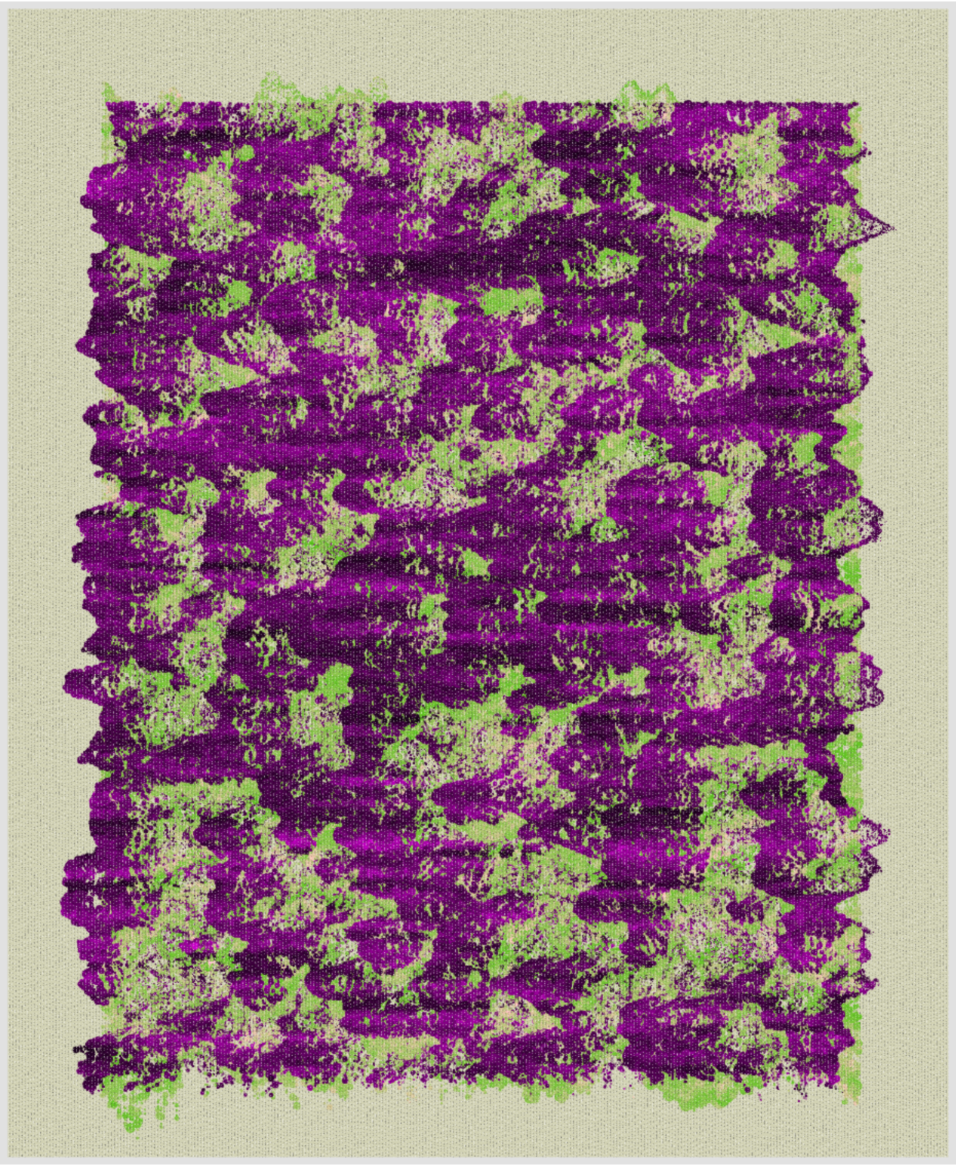 Stains on a Canvas #164