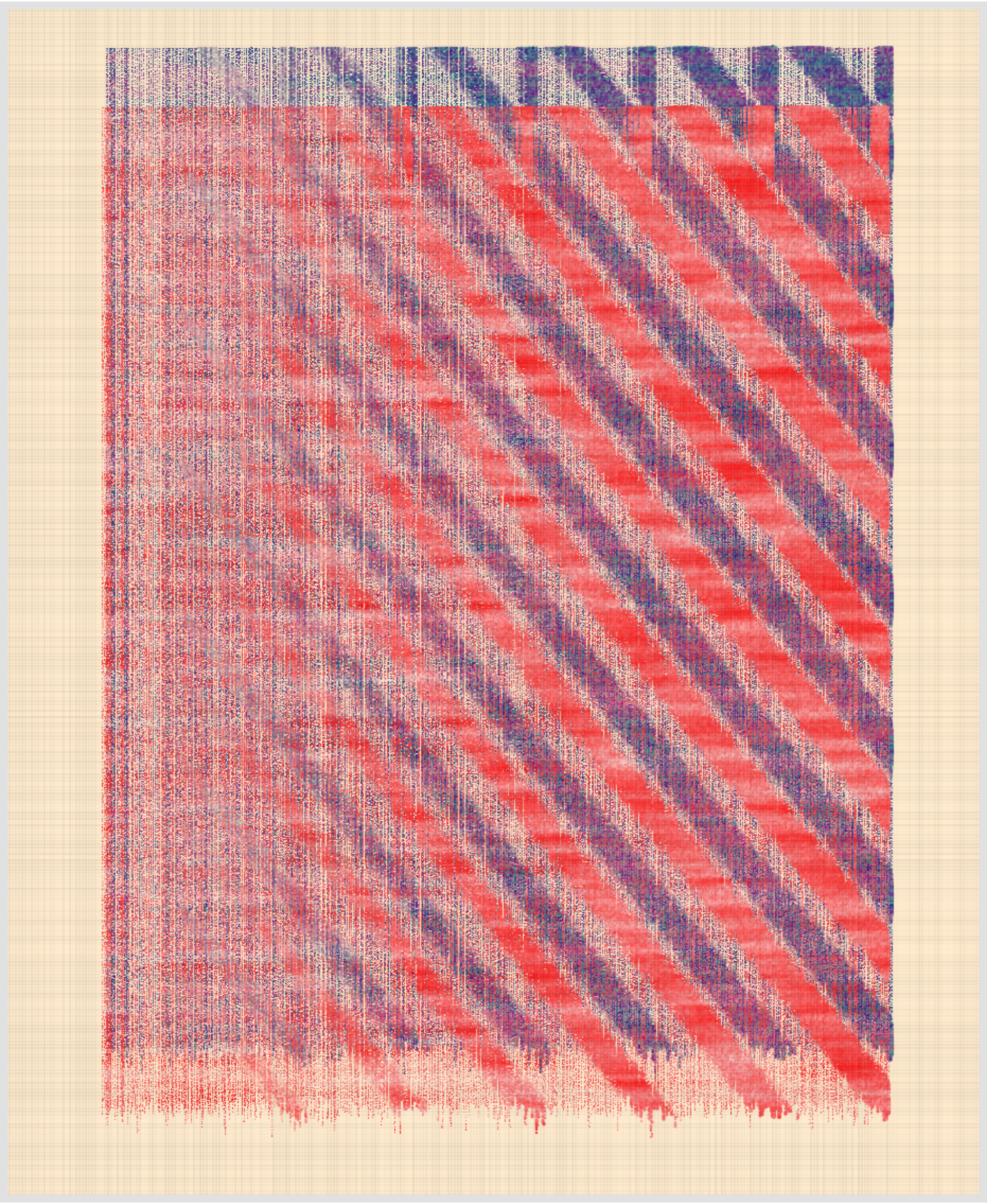 Stains on a Canvas #277
