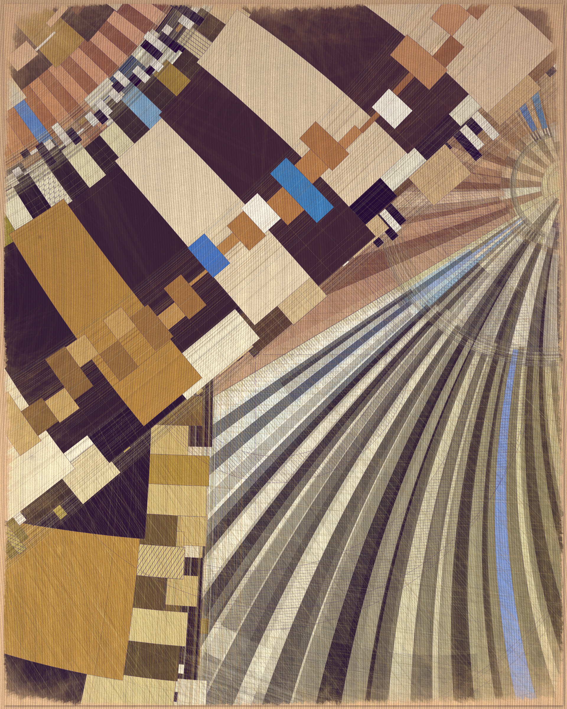 Art Blocks - Art Blocks v2 - Fontana #4 - NFT # 367000004