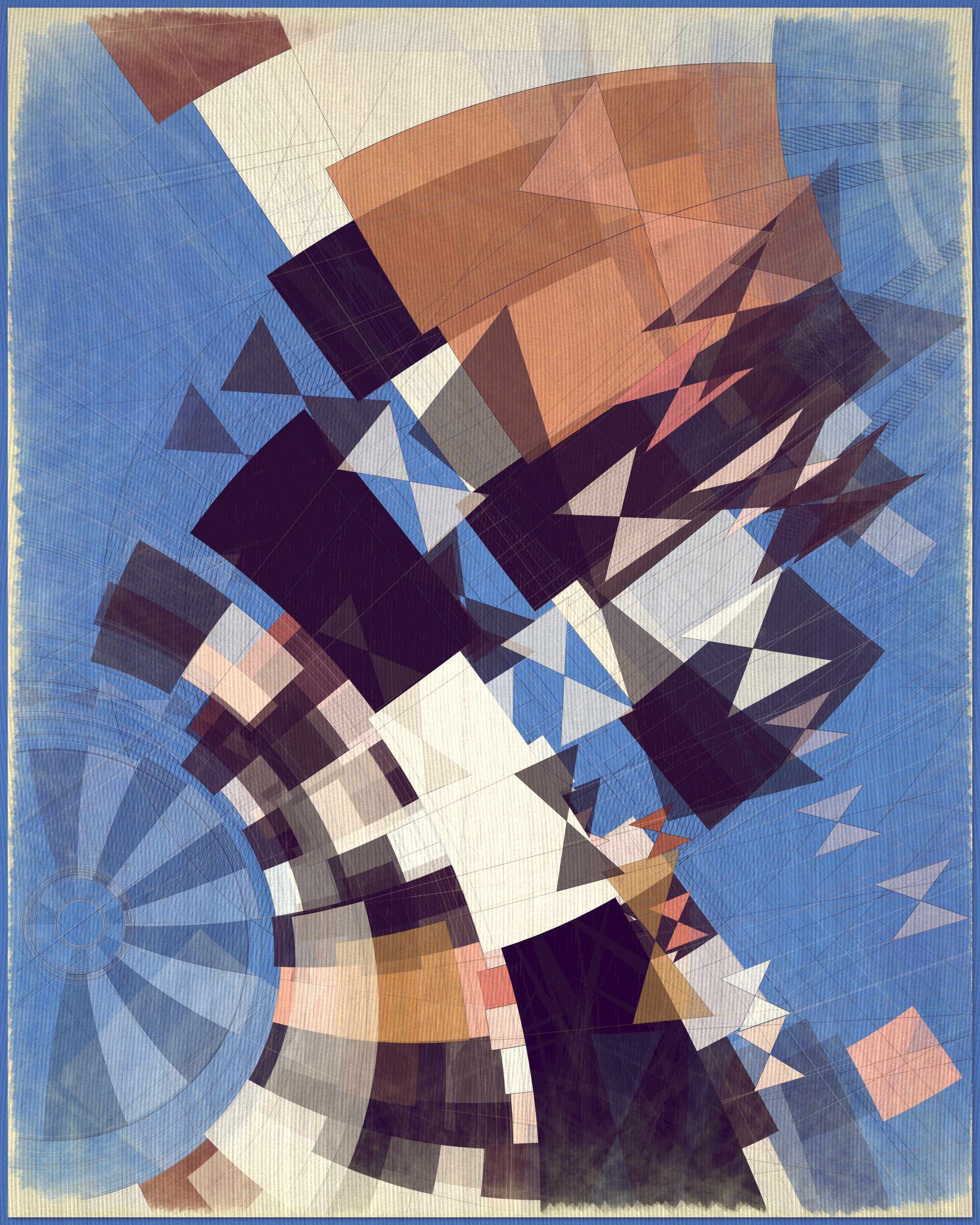 Art Blocks - Art Blocks v2 - Fontana #5 - NFT # 367000005