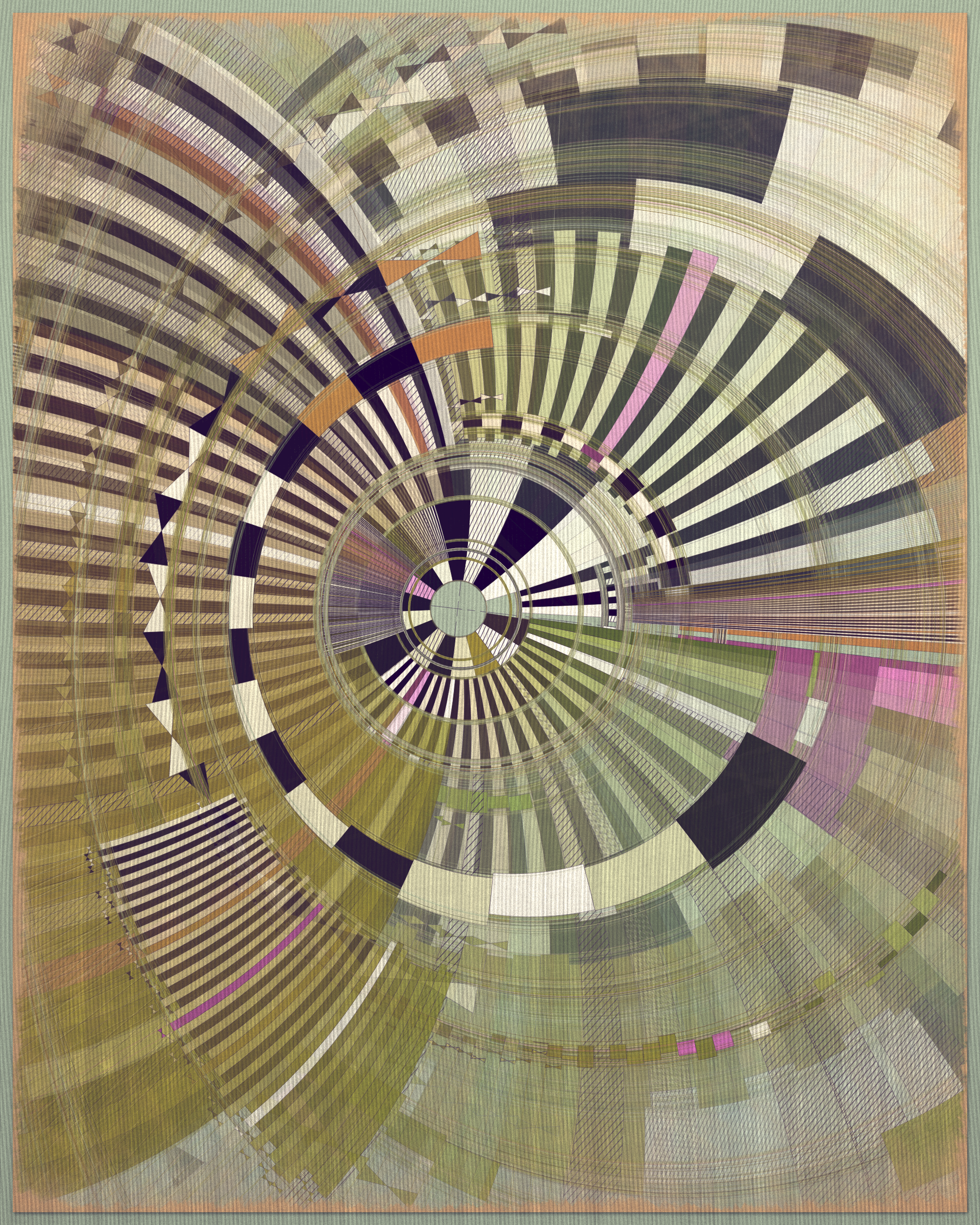 Art Blocks - Art Blocks v2 - Fontana #6 - NFT # 367000006