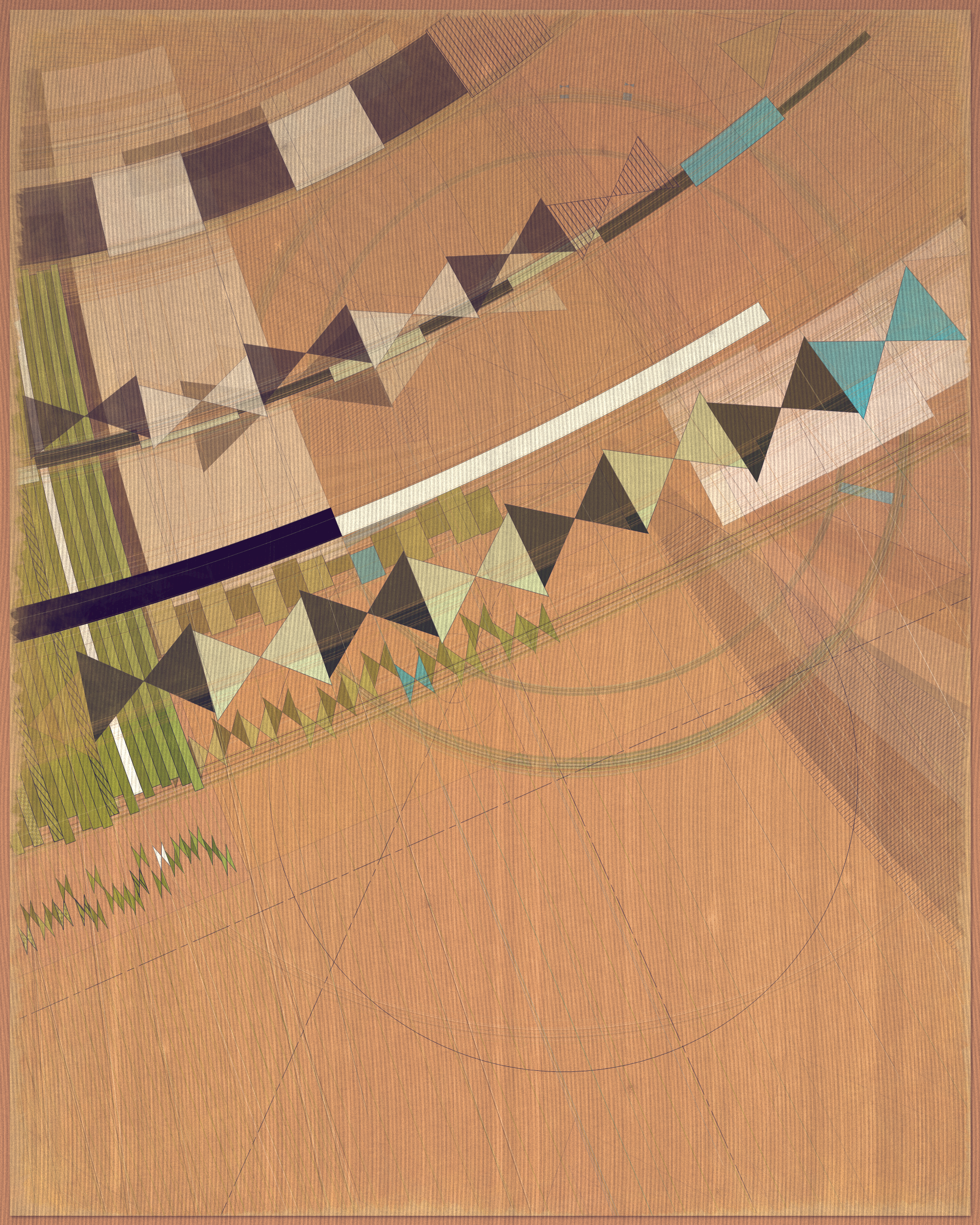 Art Blocks - Art Blocks v2 - Fontana #7 - NFT # 367000007