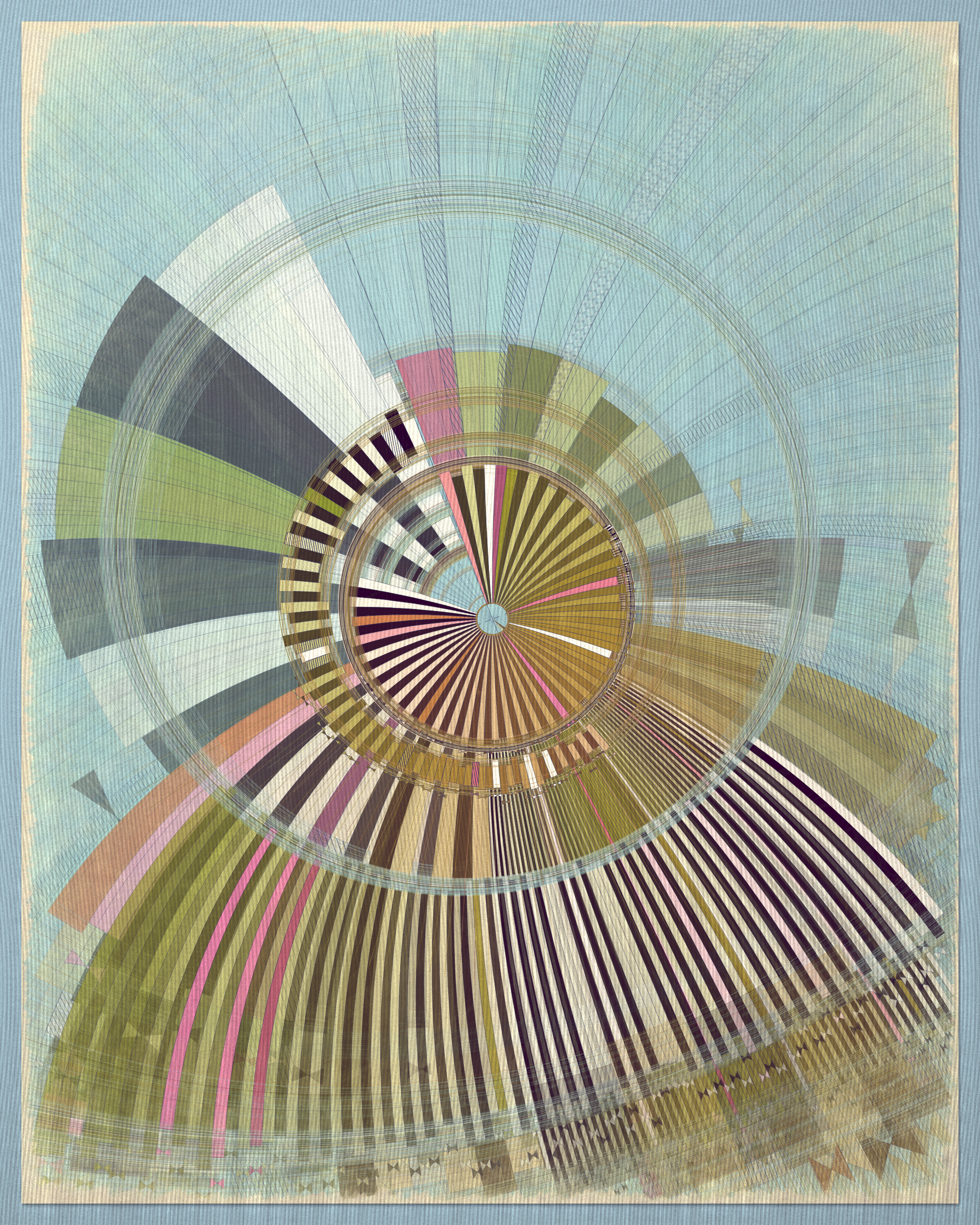 Art Blocks - Art Blocks v2 - Fontana #8 - NFT # 367000008