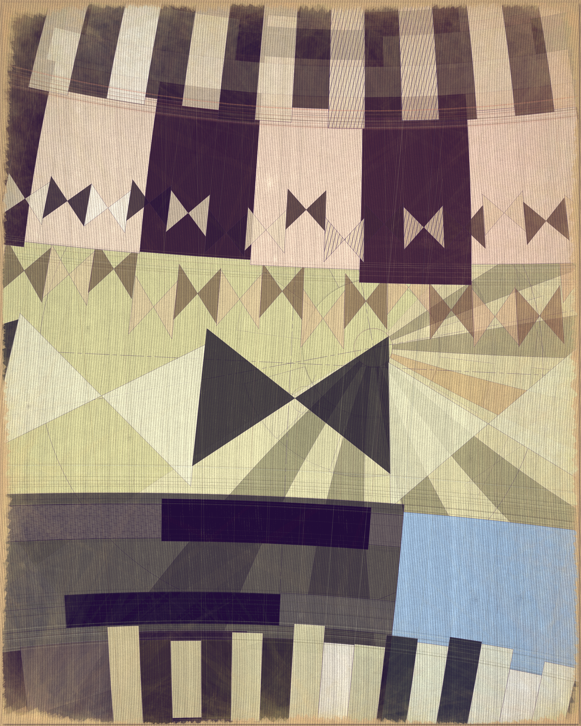 Art Blocks - Art Blocks v2 - Fontana #9 - NFT # 367000009