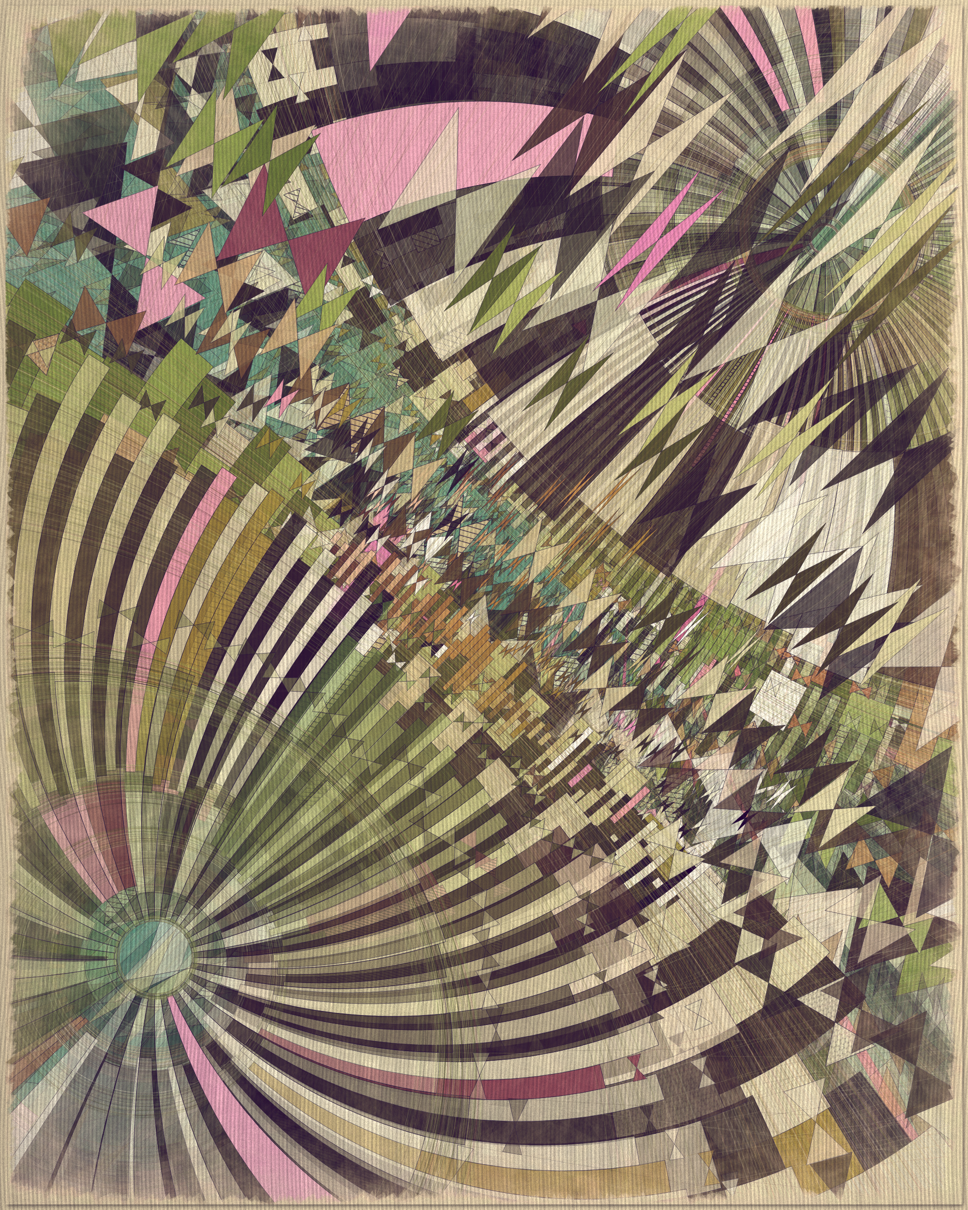 Art Blocks - Art Blocks v2 - Fontana #11 - NFT # 367000011