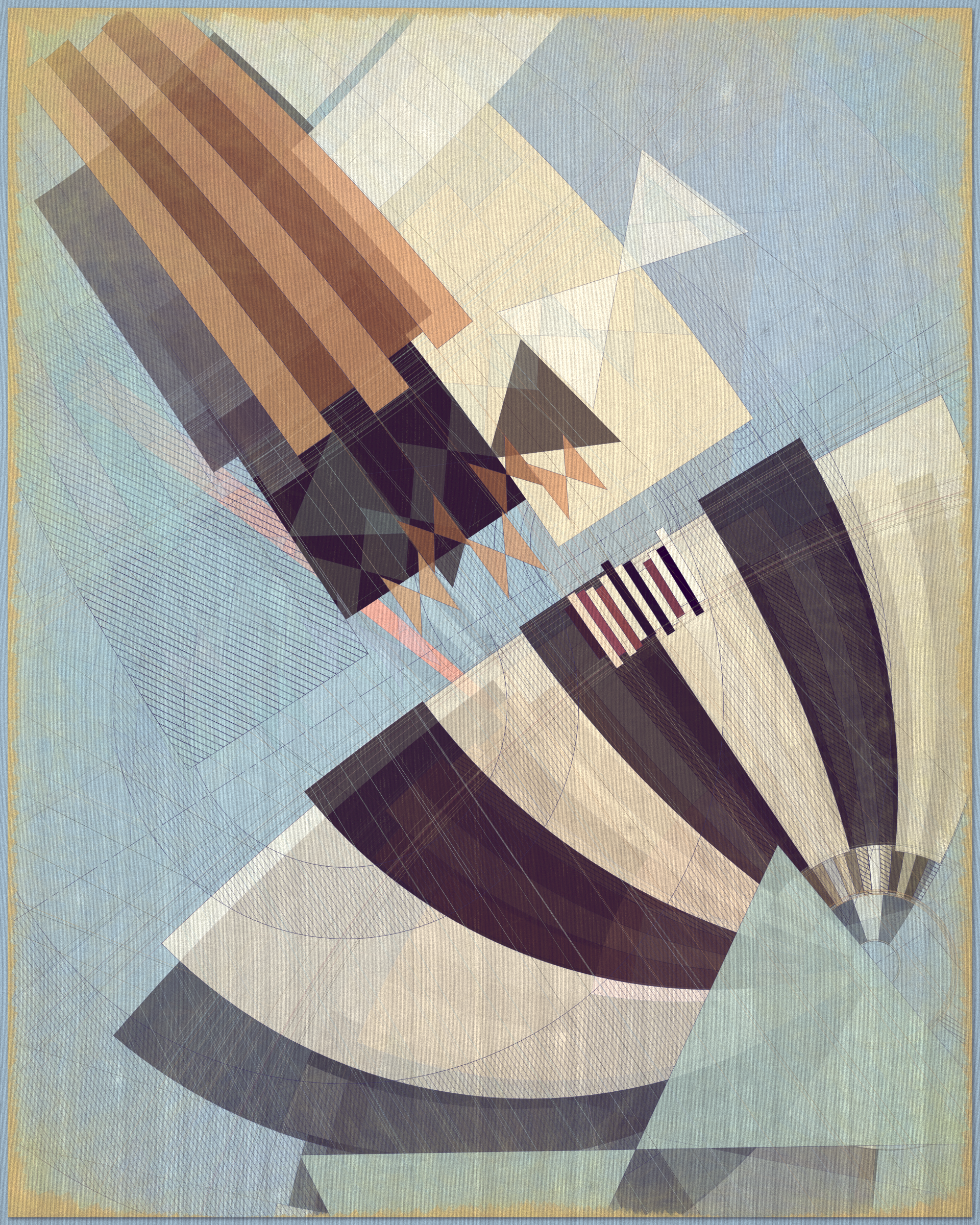 Art Blocks - Art Blocks v2 - Fontana #22 - NFT # 367000022