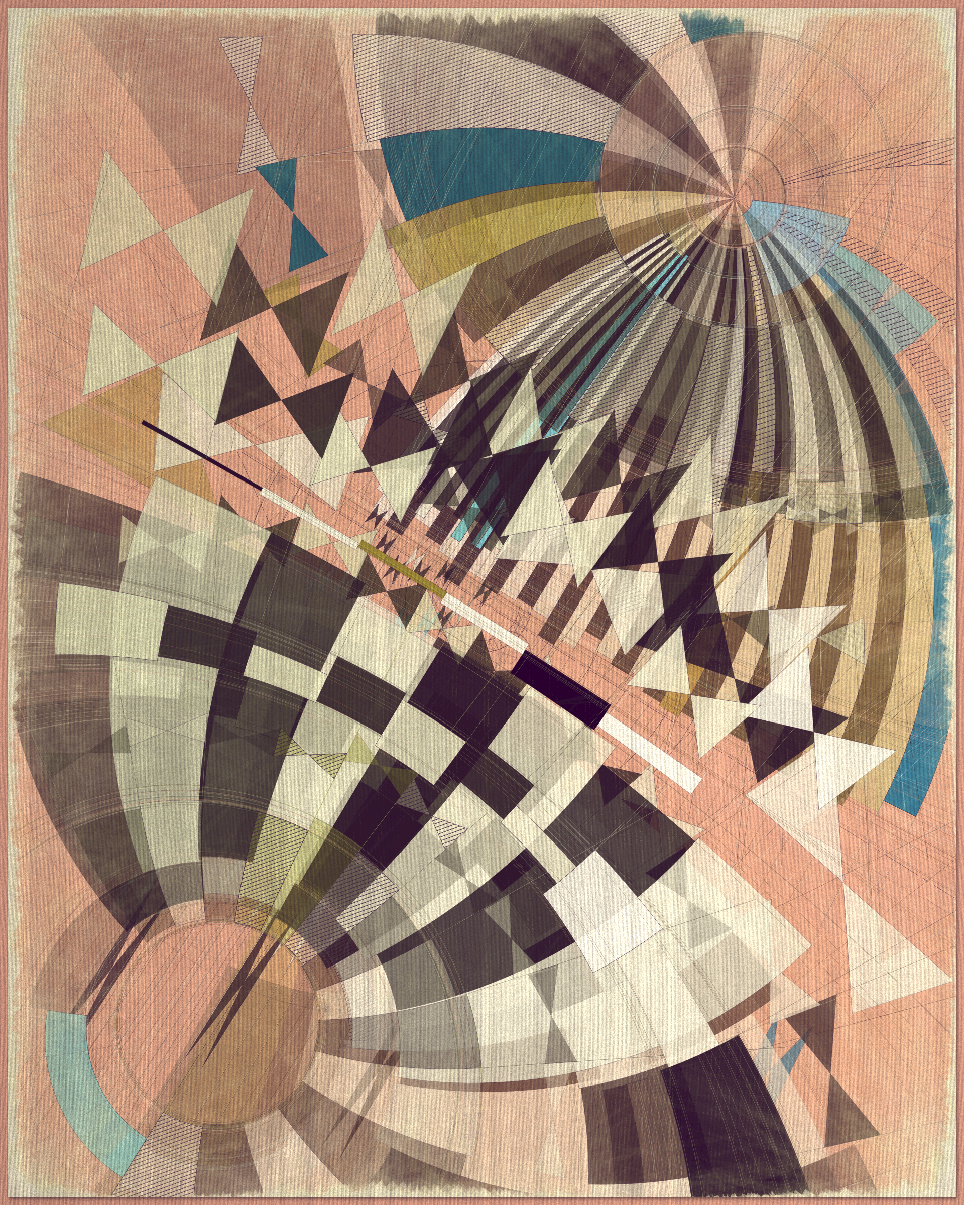 Art Blocks - Art Blocks v2 - Fontana #23 - NFT # 367000023