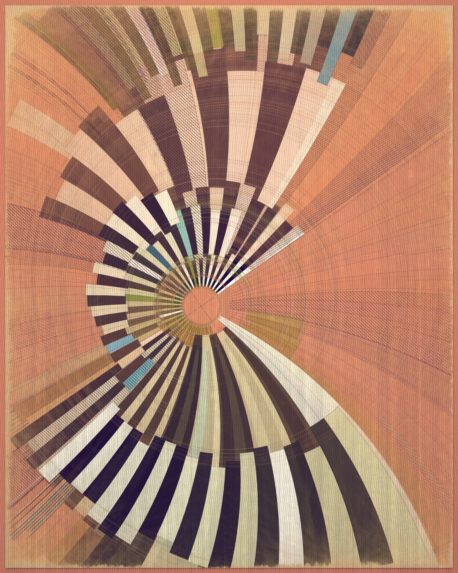 Art Blocks - Art Blocks v2 - Fontana #27 - NFT # 367000027