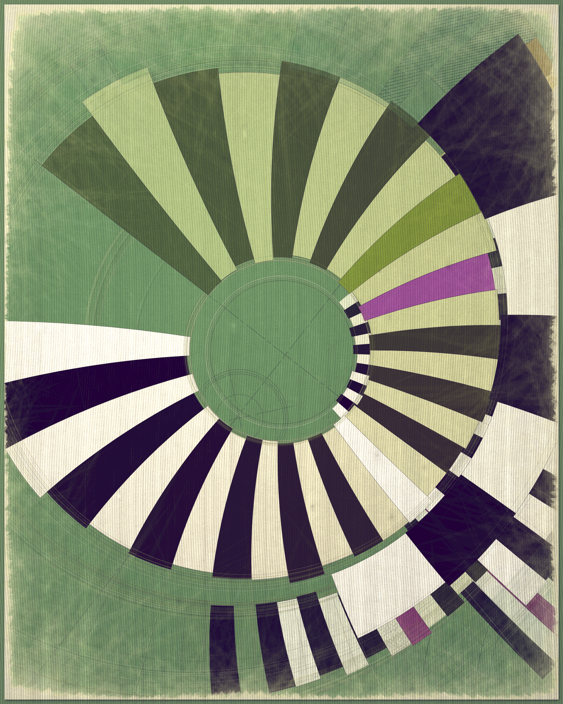 Art Blocks - Art Blocks v2 - Fontana #32 - NFT # 367000032