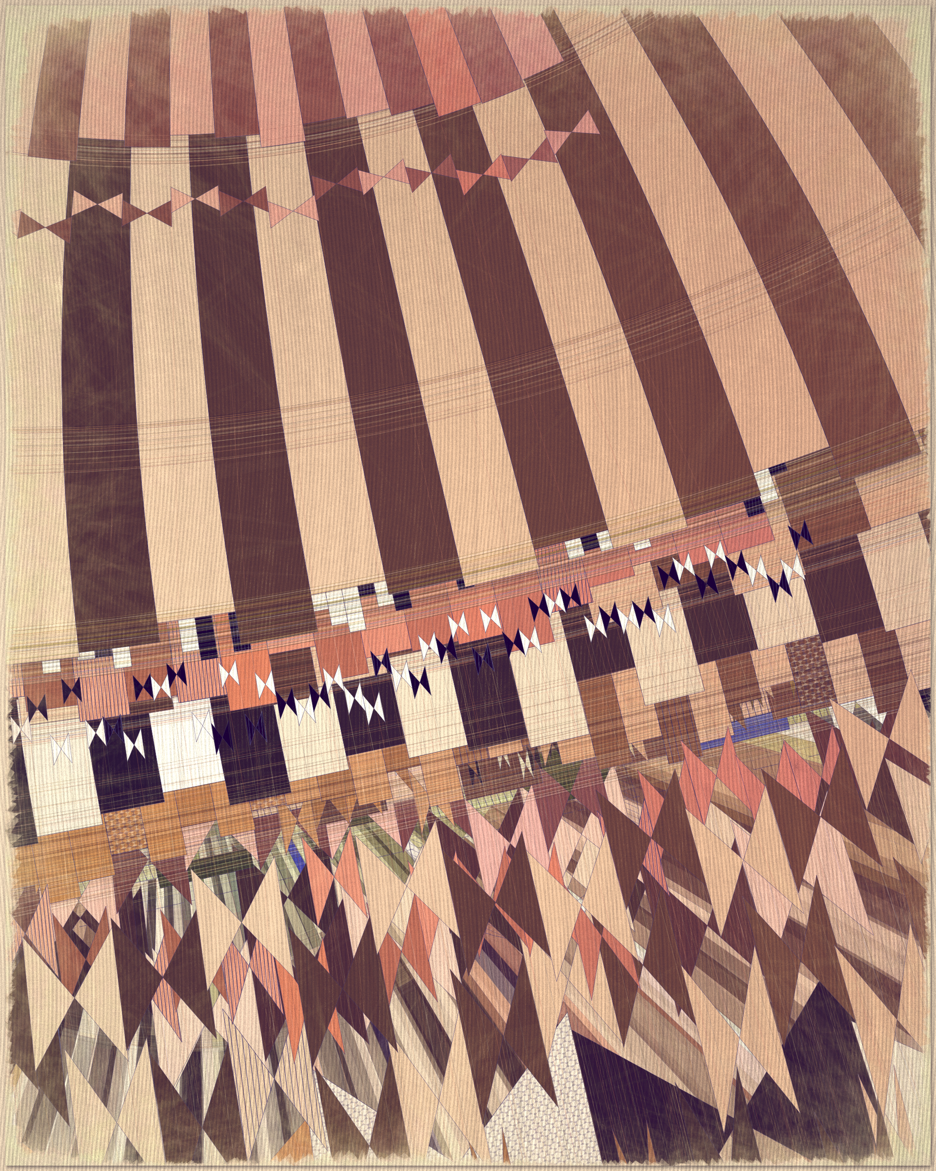 Art Blocks - Art Blocks v2 - Fontana #37 - NFT # 367000037