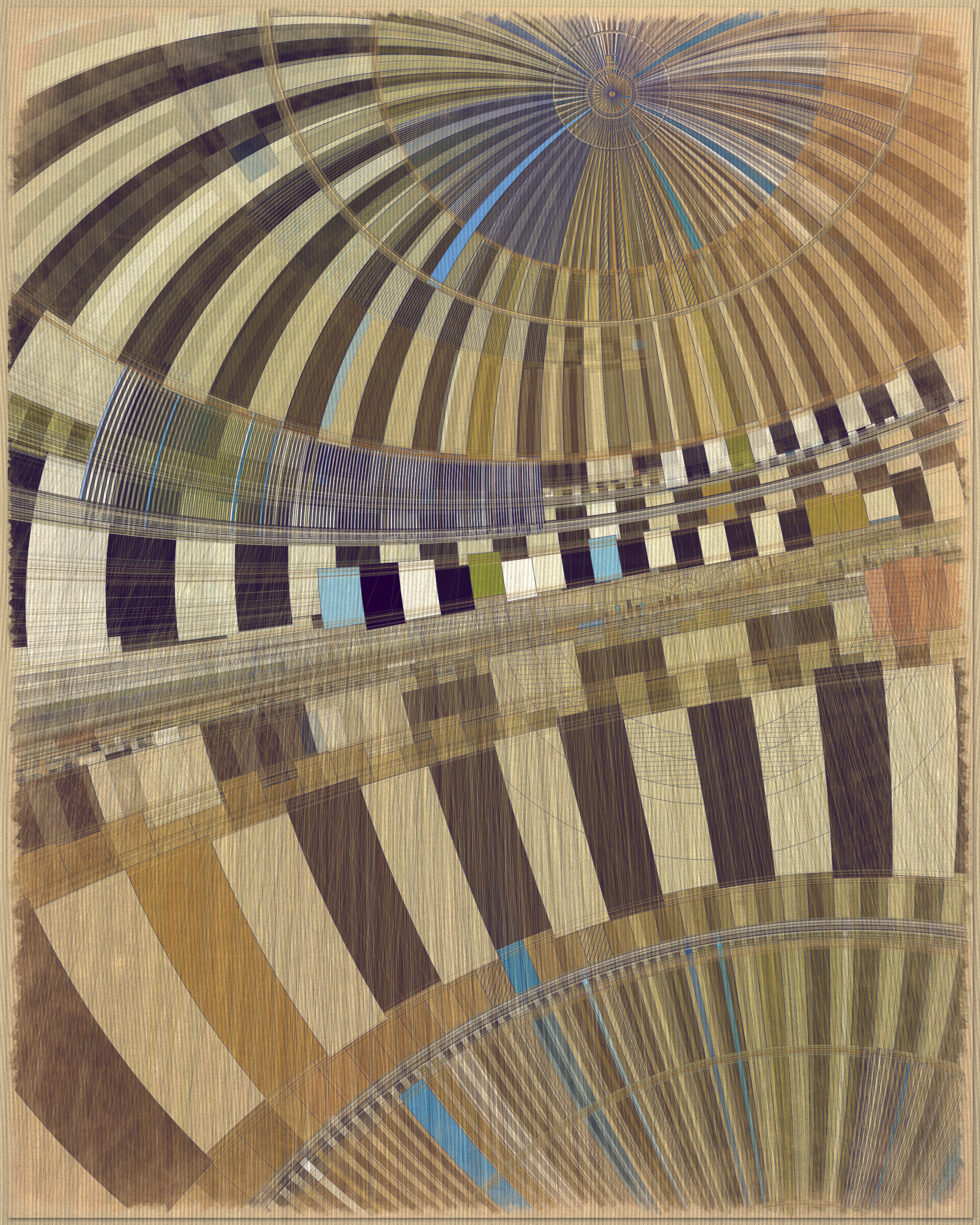 Art Blocks - Art Blocks v2 - Fontana #41 - NFT # 367000041