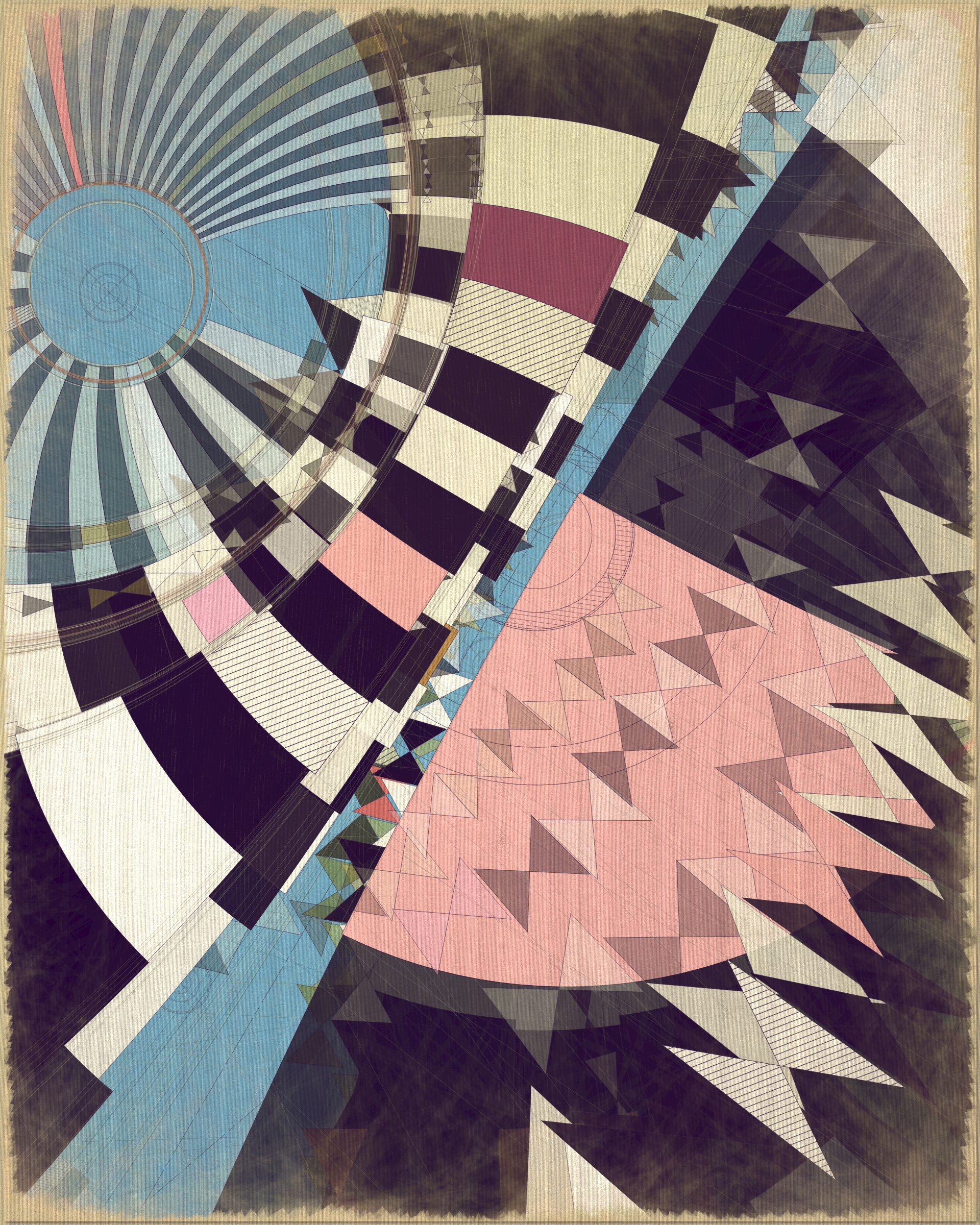 Art Blocks - Art Blocks v2 - Fontana #42 - NFT # 367000042