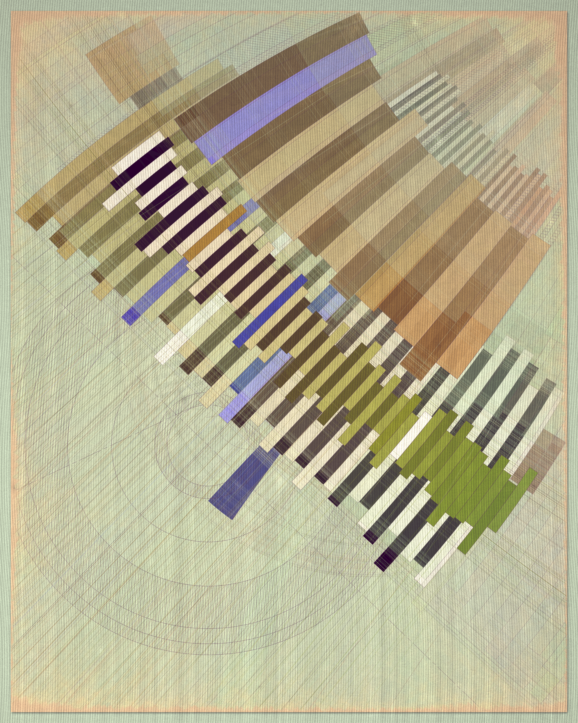 Art Blocks - Art Blocks v2 - Fontana #45 - NFT # 367000045