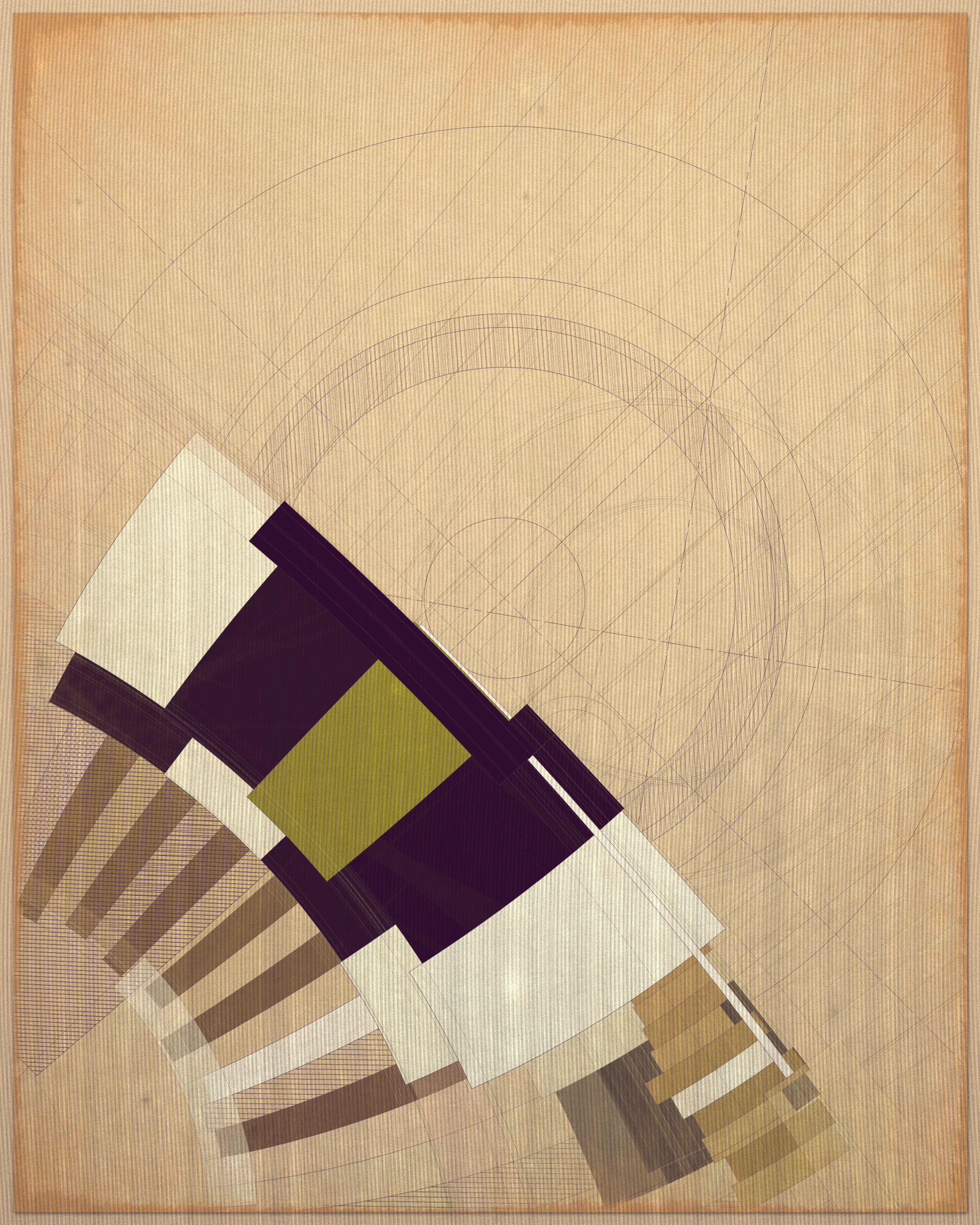 Art Blocks - Art Blocks v2 - Fontana #46 - NFT # 367000046