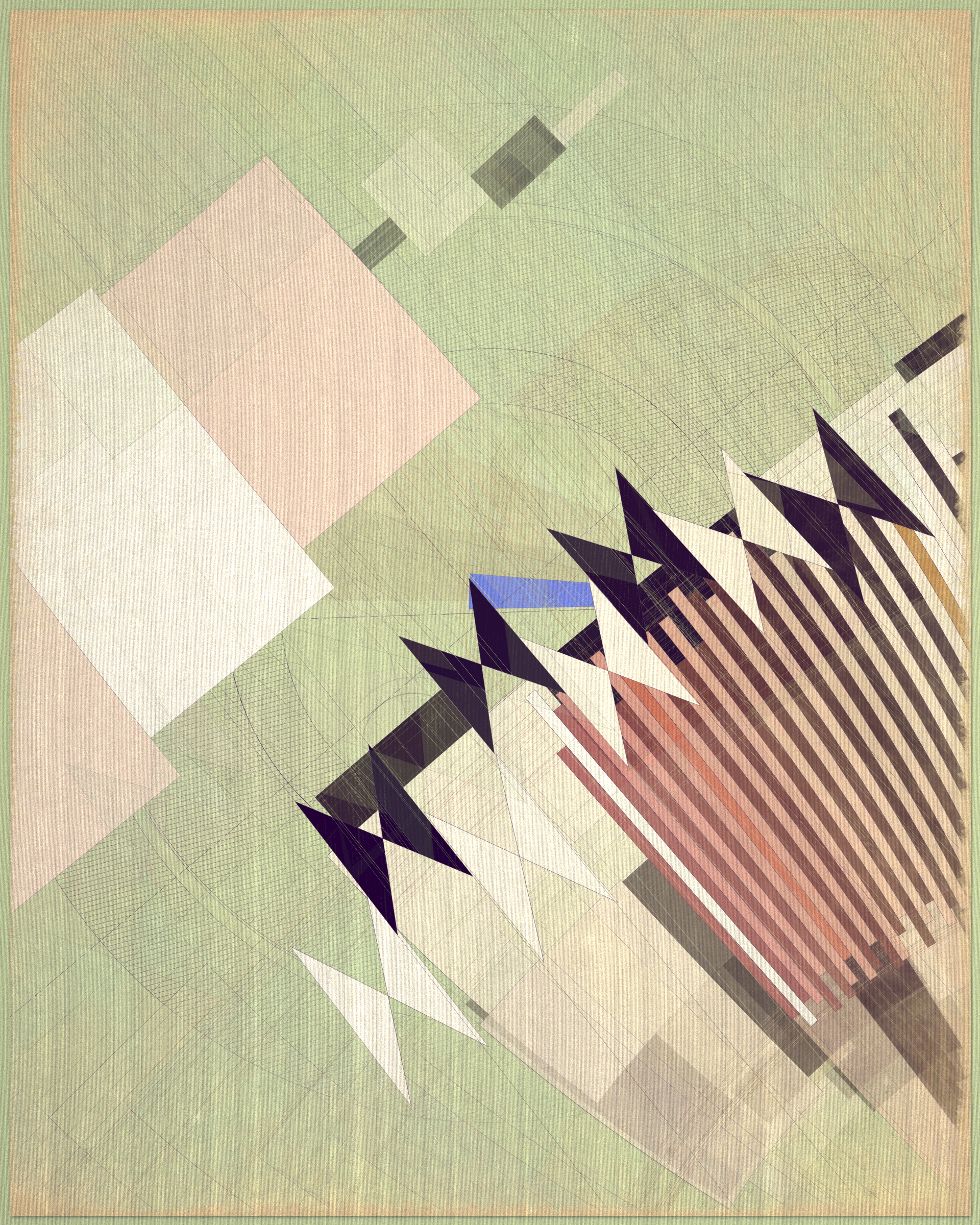 Art Blocks - Art Blocks v2 - Fontana #51 - NFT # 367000051