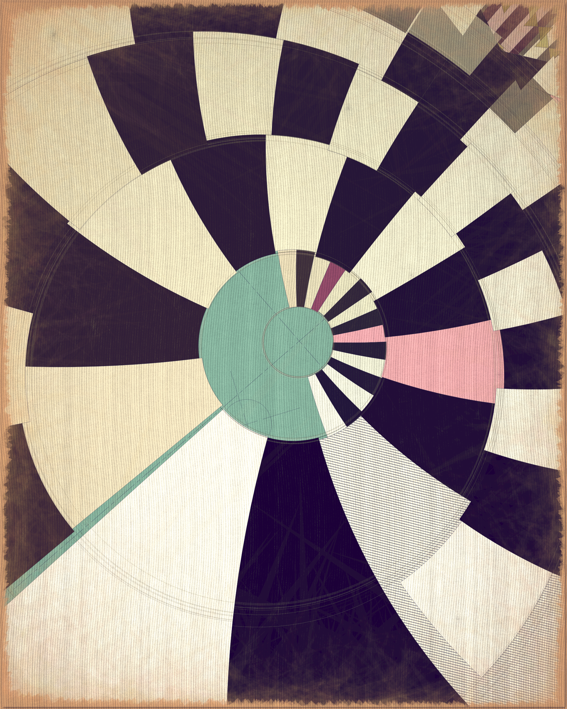 Art Blocks - Art Blocks v2 - Fontana #52 - NFT # 367000052