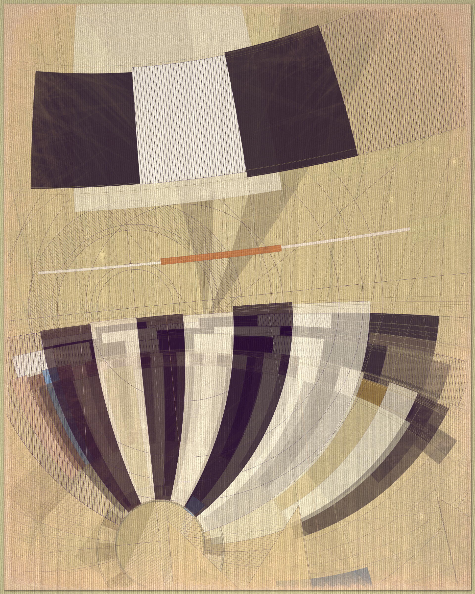 Art Blocks - Art Blocks v2 - Fontana #53 - NFT # 367000053