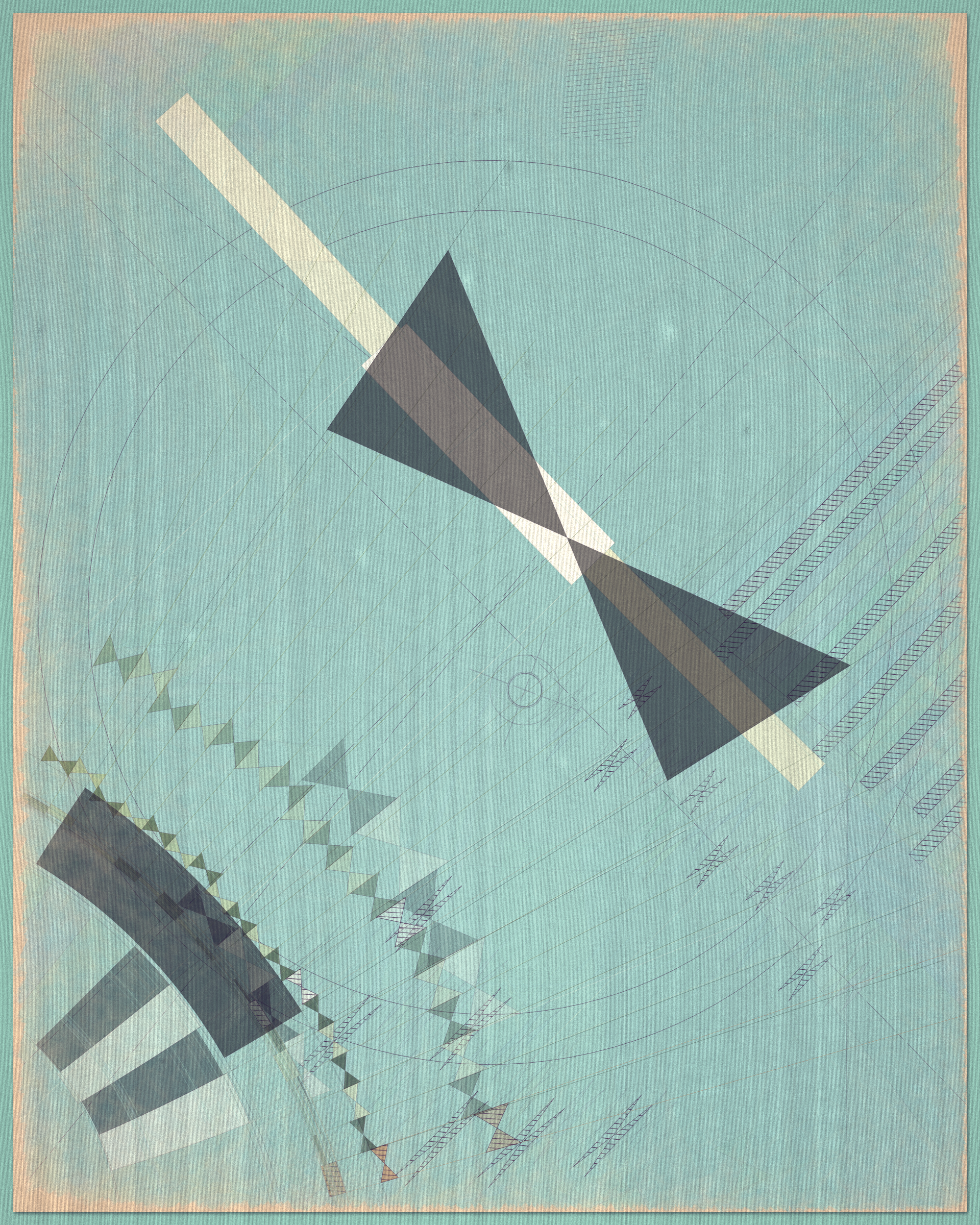 Art Blocks - Art Blocks v2 - Fontana #54 - NFT # 367000054