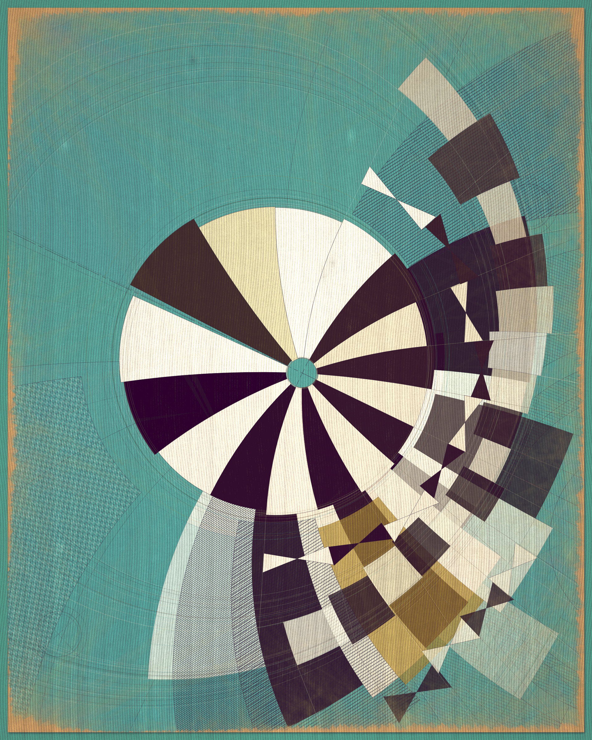 Art Blocks - Art Blocks v2 - Fontana #60 - NFT # 367000060