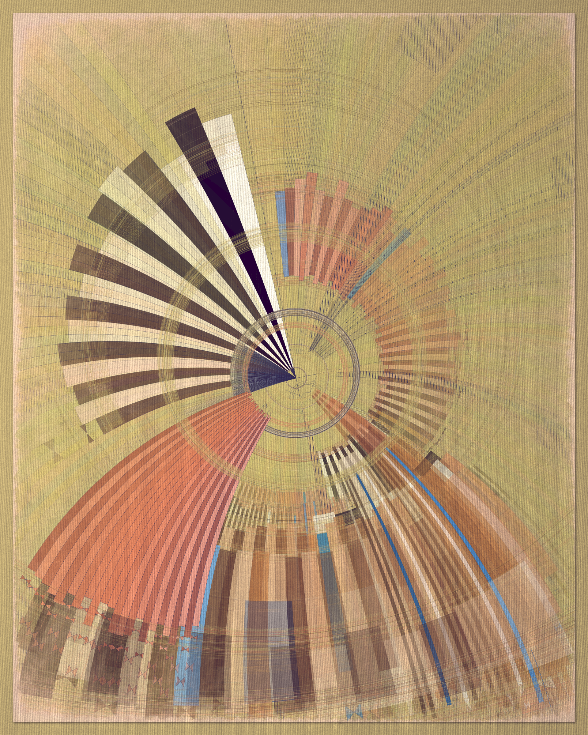 Art Blocks - Art Blocks v2 - Fontana #74 - NFT # 367000074