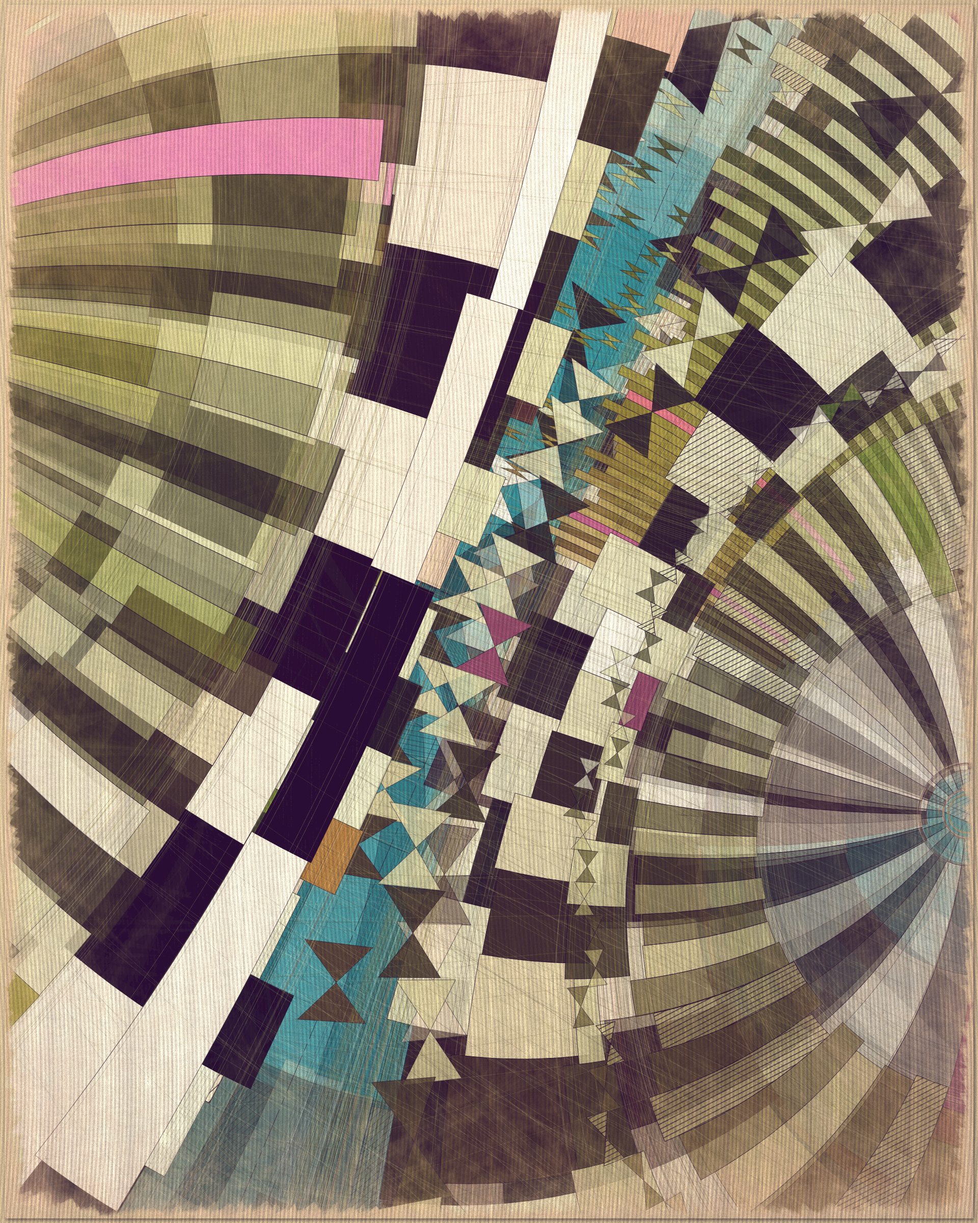 Art Blocks - Art Blocks v2 - Fontana #75 - NFT # 367000075