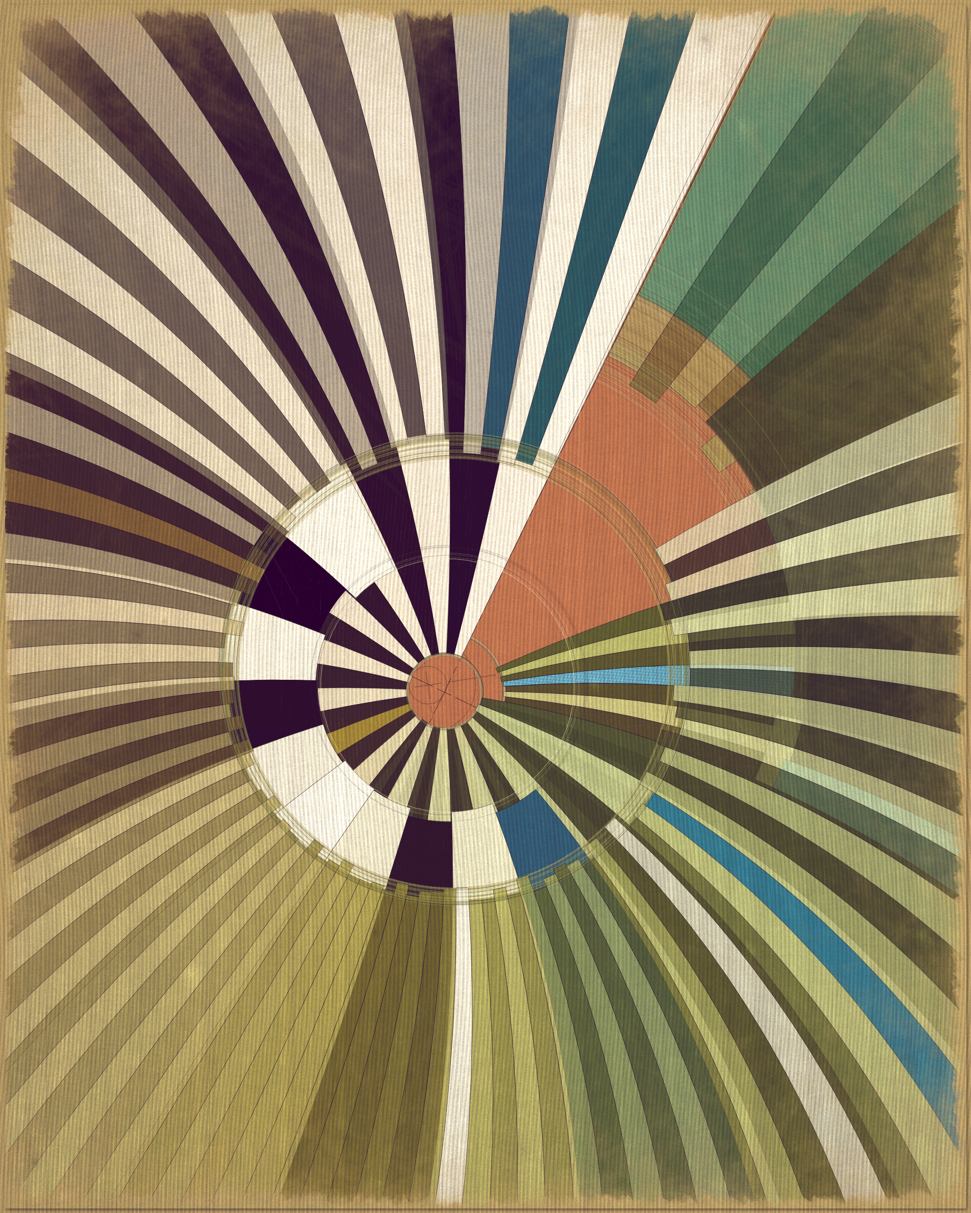 Art Blocks - Art Blocks v2 - Fontana #76 - NFT # 367000076