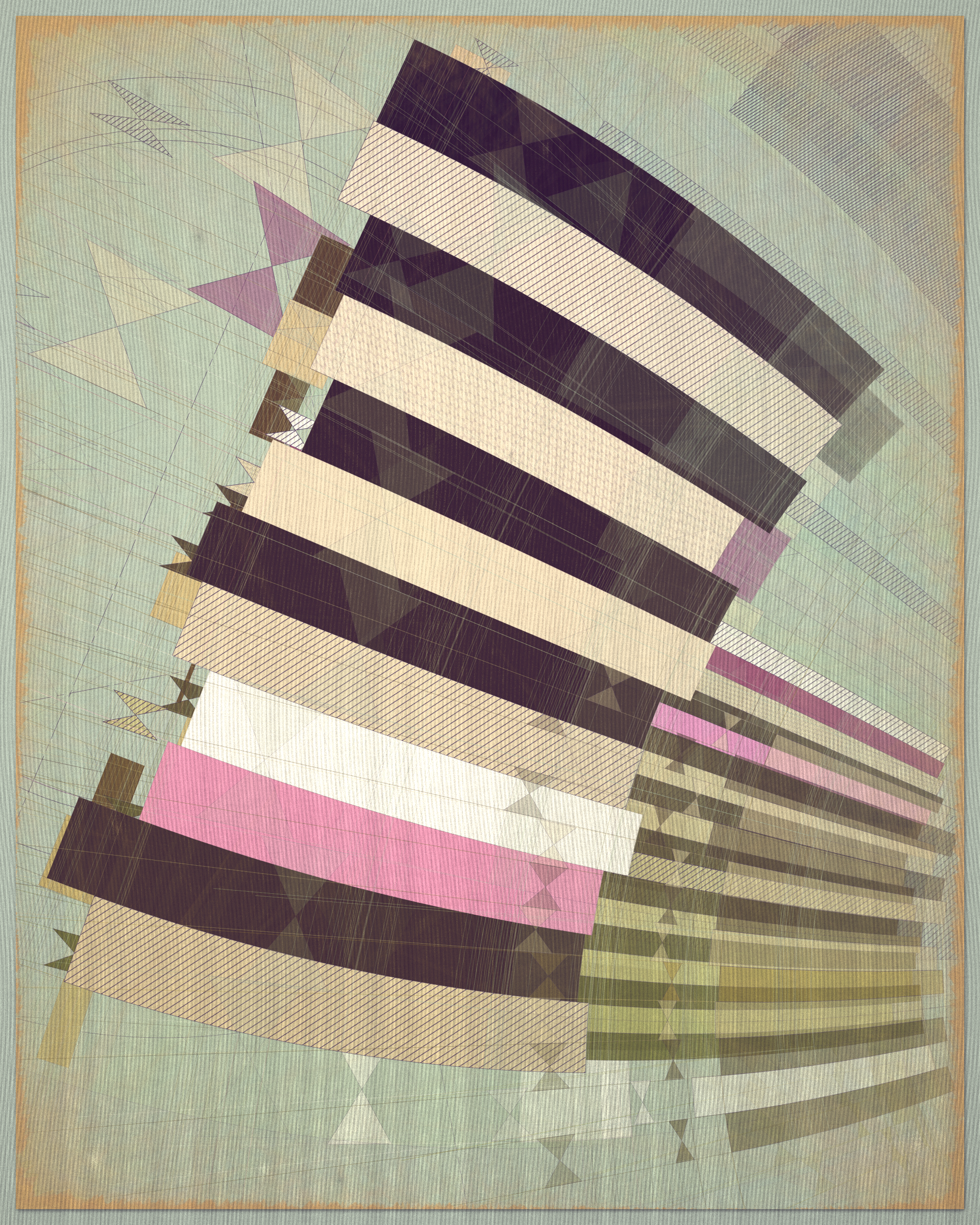 Art Blocks - Art Blocks v2 - Fontana #80 - NFT # 367000080