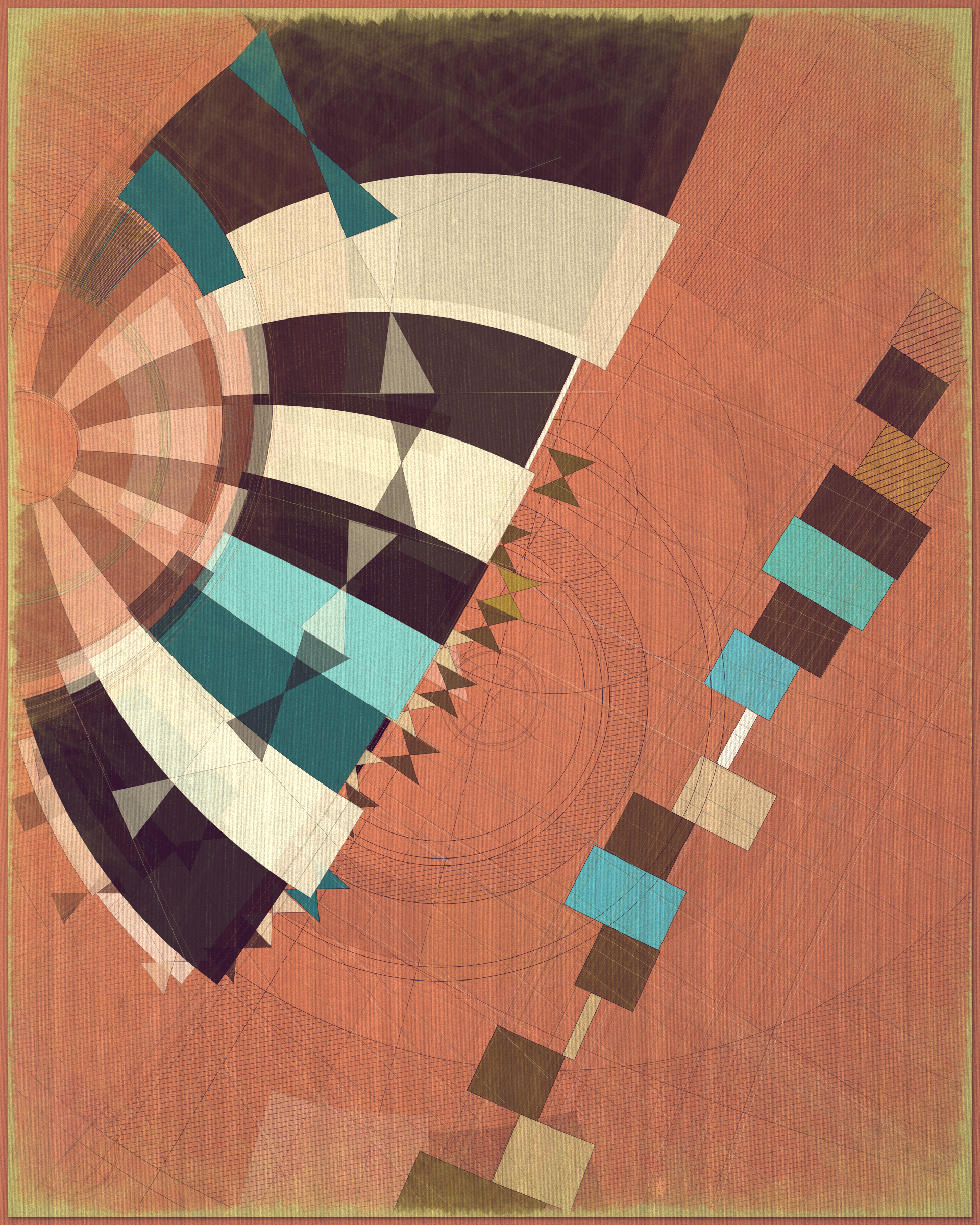 Art Blocks - Art Blocks v2 - Fontana #83 - NFT # 367000083