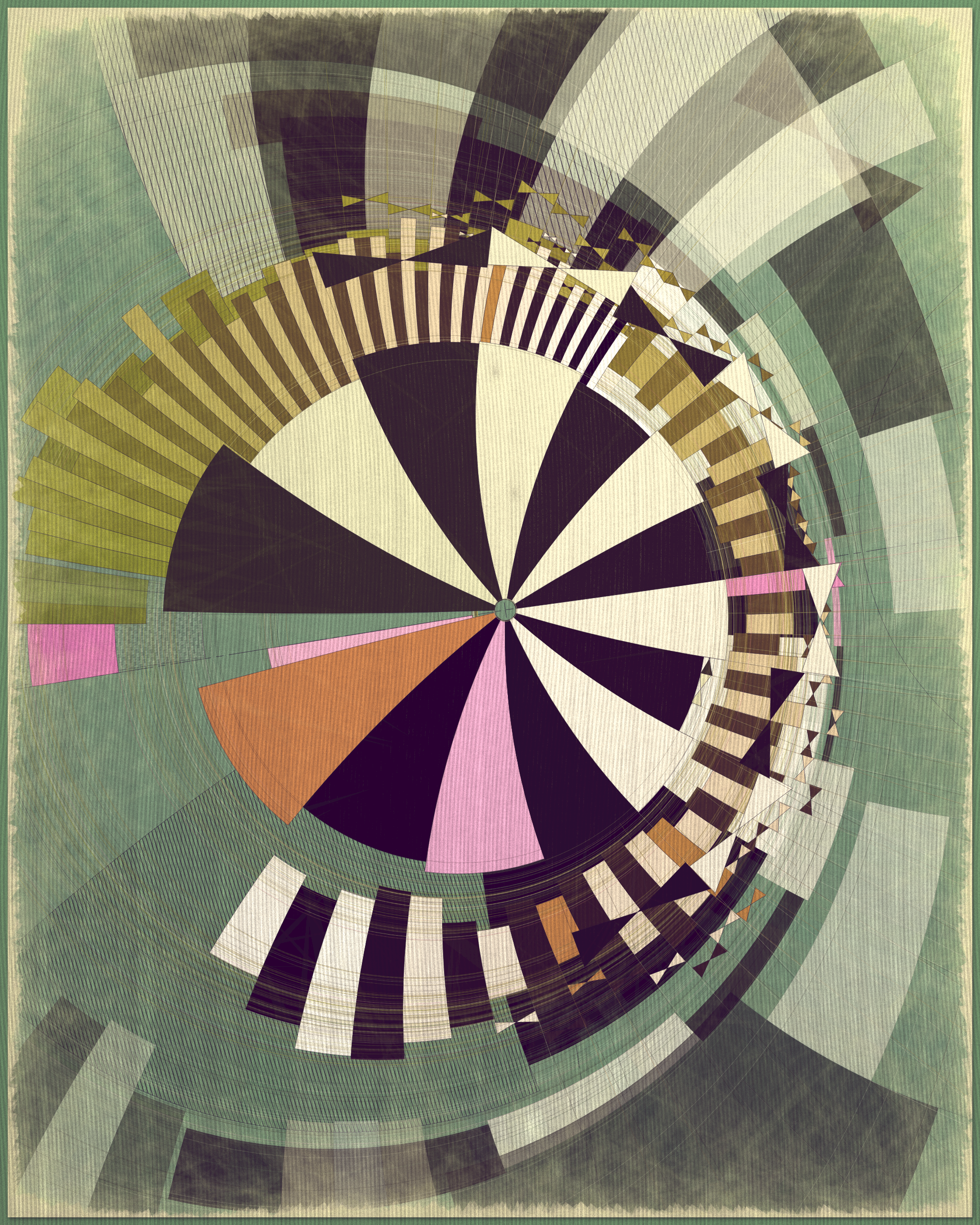 Art Blocks - Art Blocks v2 - Fontana #85 - NFT # 367000085