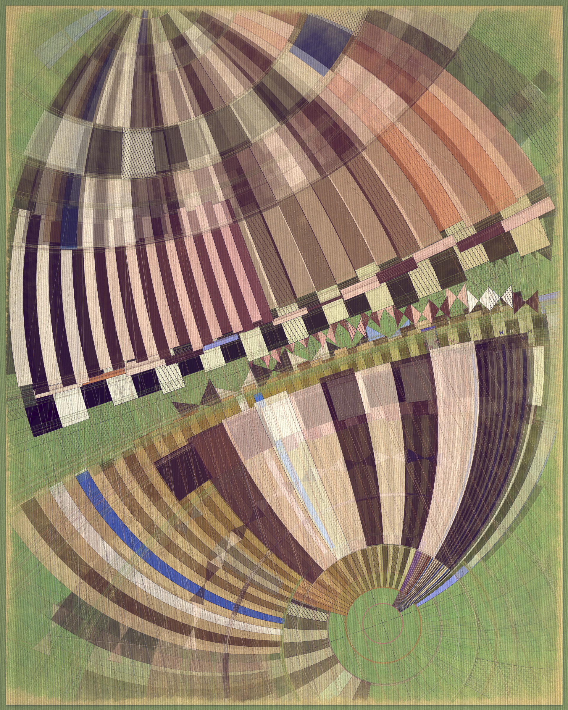 Art Blocks - Art Blocks v2 - Fontana #88 - NFT # 367000088