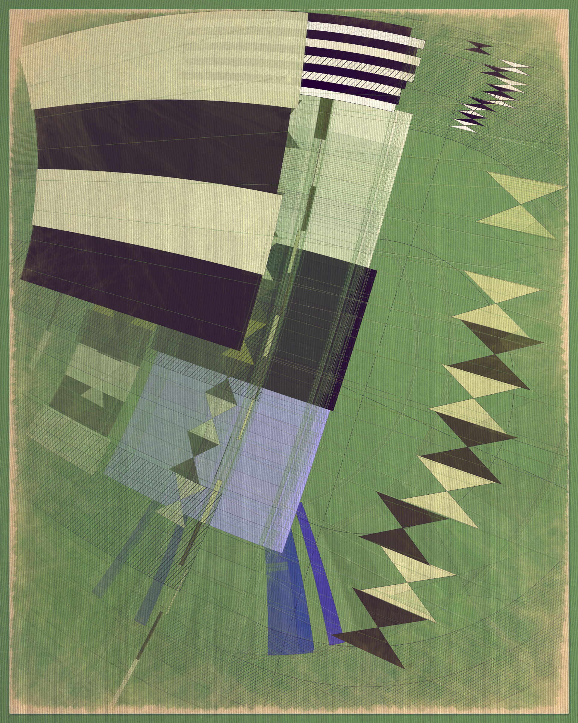 Art Blocks - Art Blocks v2 - Fontana #92 - NFT # 367000092