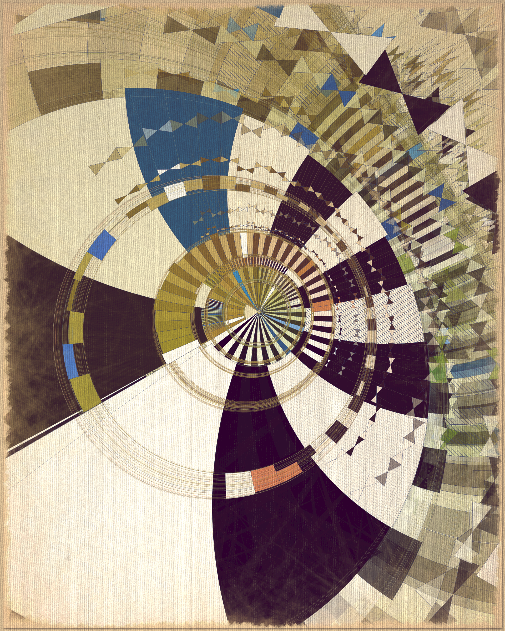 Art Blocks - Art Blocks v2 - Fontana #93 - NFT # 367000093